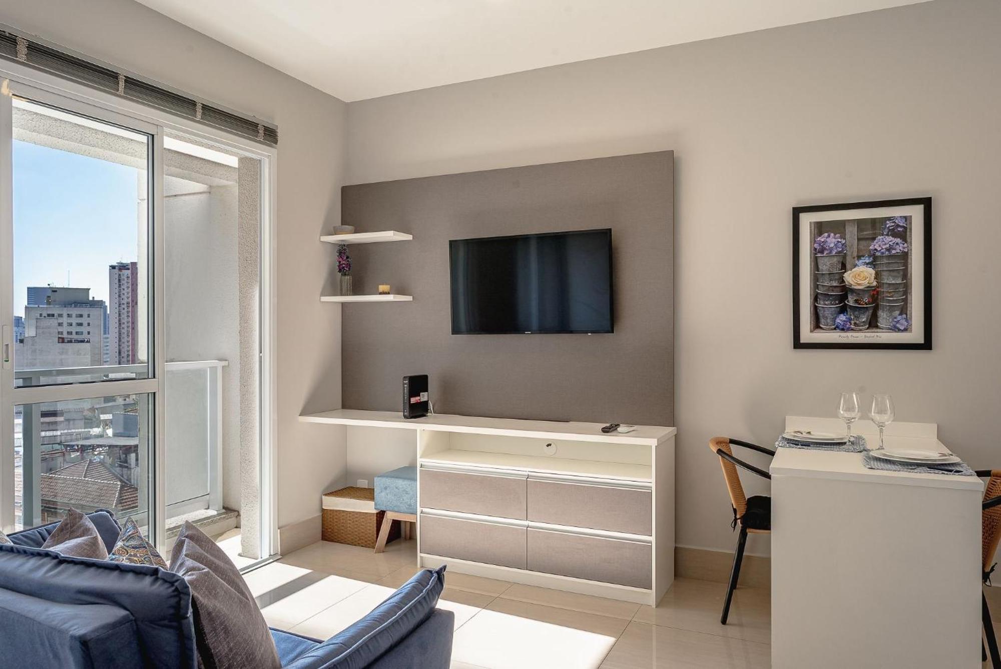 Apartamento Com Varanda + Vaga De Garagem + Ar Cond. São Paulo