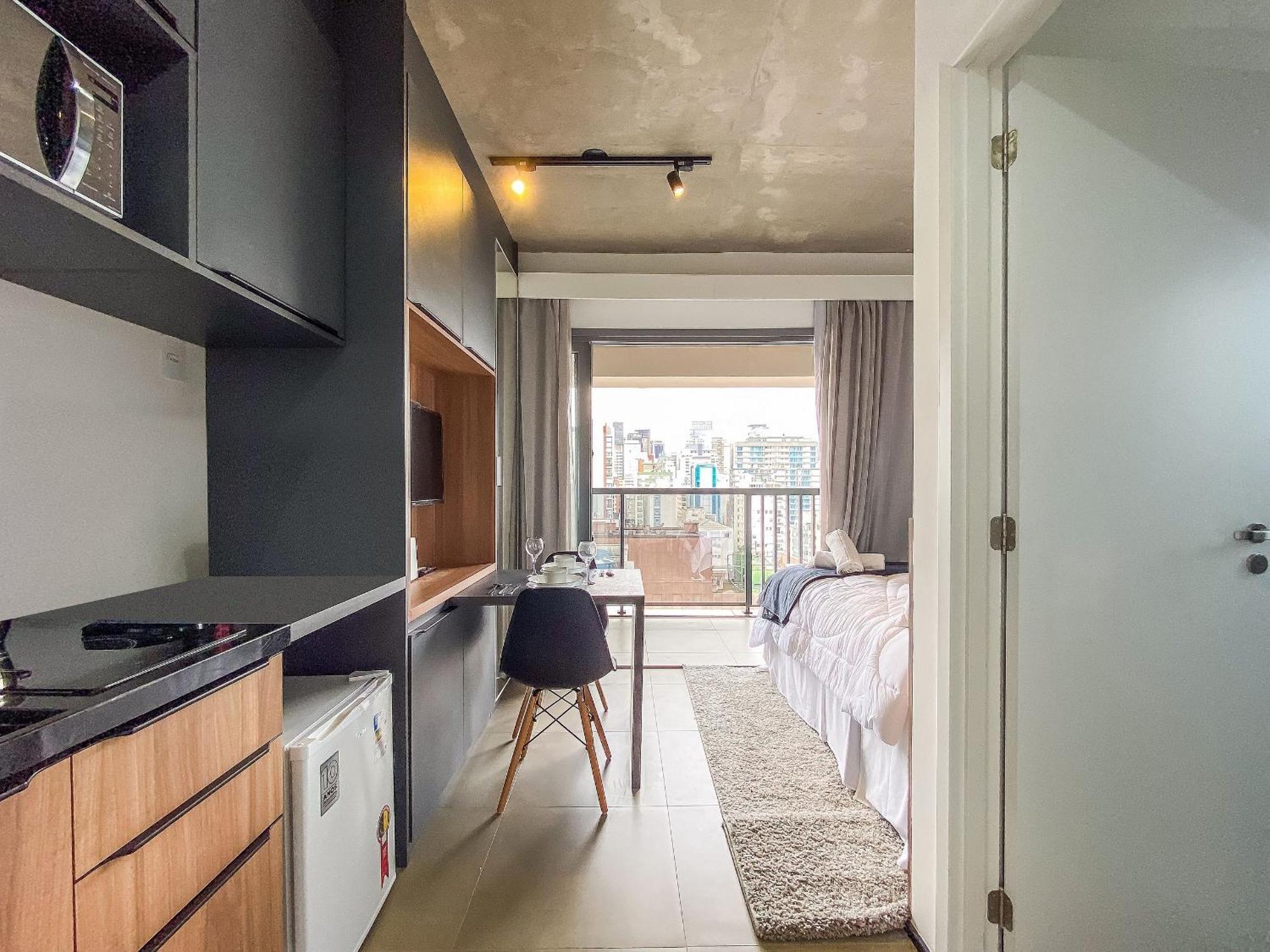 Apartamento Jardins 21º Andar Com A/c E Piscina