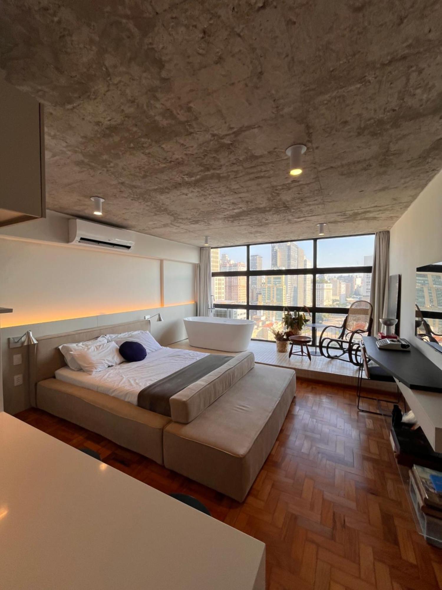 Alto 26-mirante Luxuoso Com Banheira No Centro Sp Apartamento *