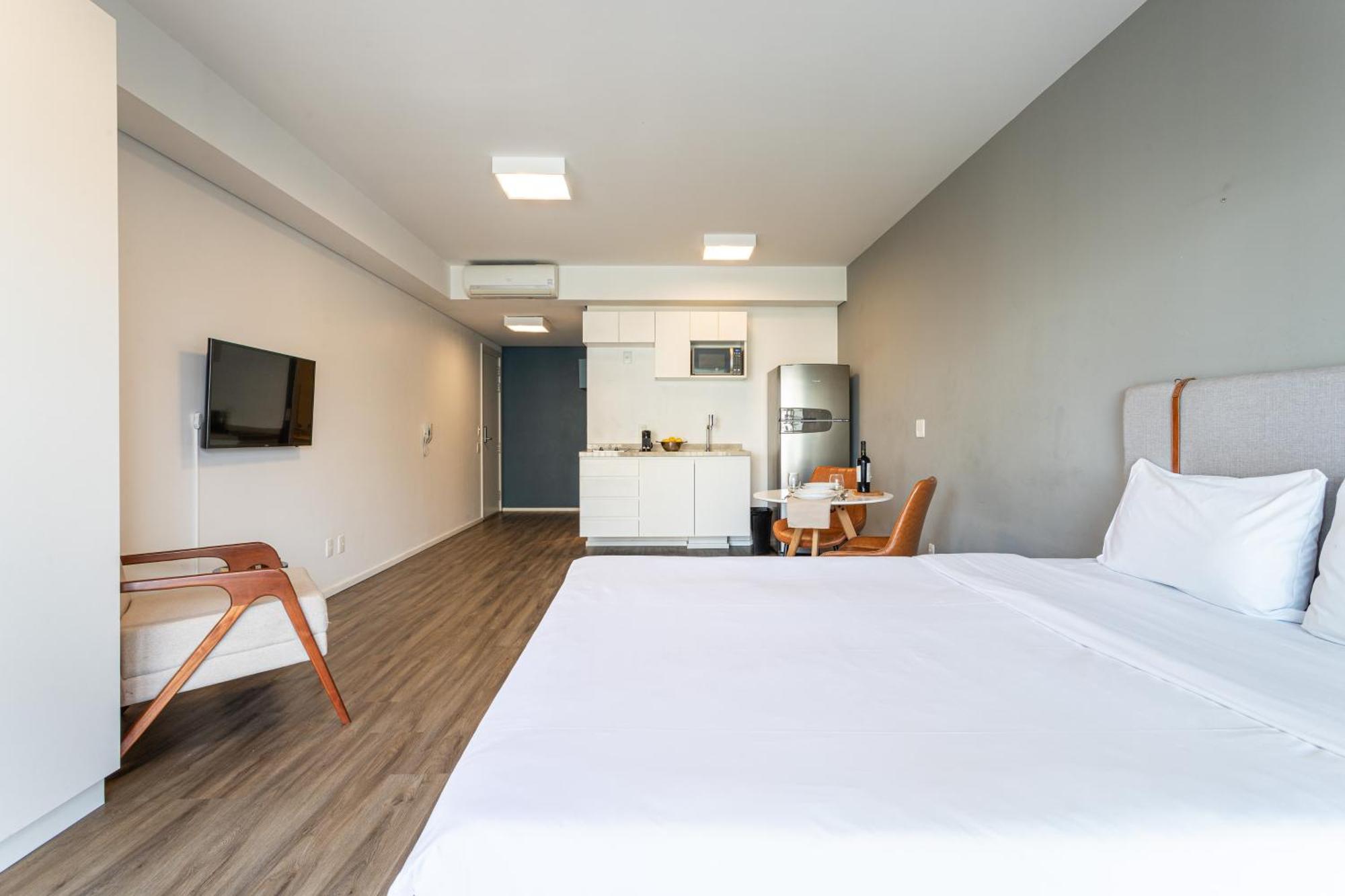 Setin Downtown Genebra - Completos Na Bela Vista Com Piscina Apartamento *