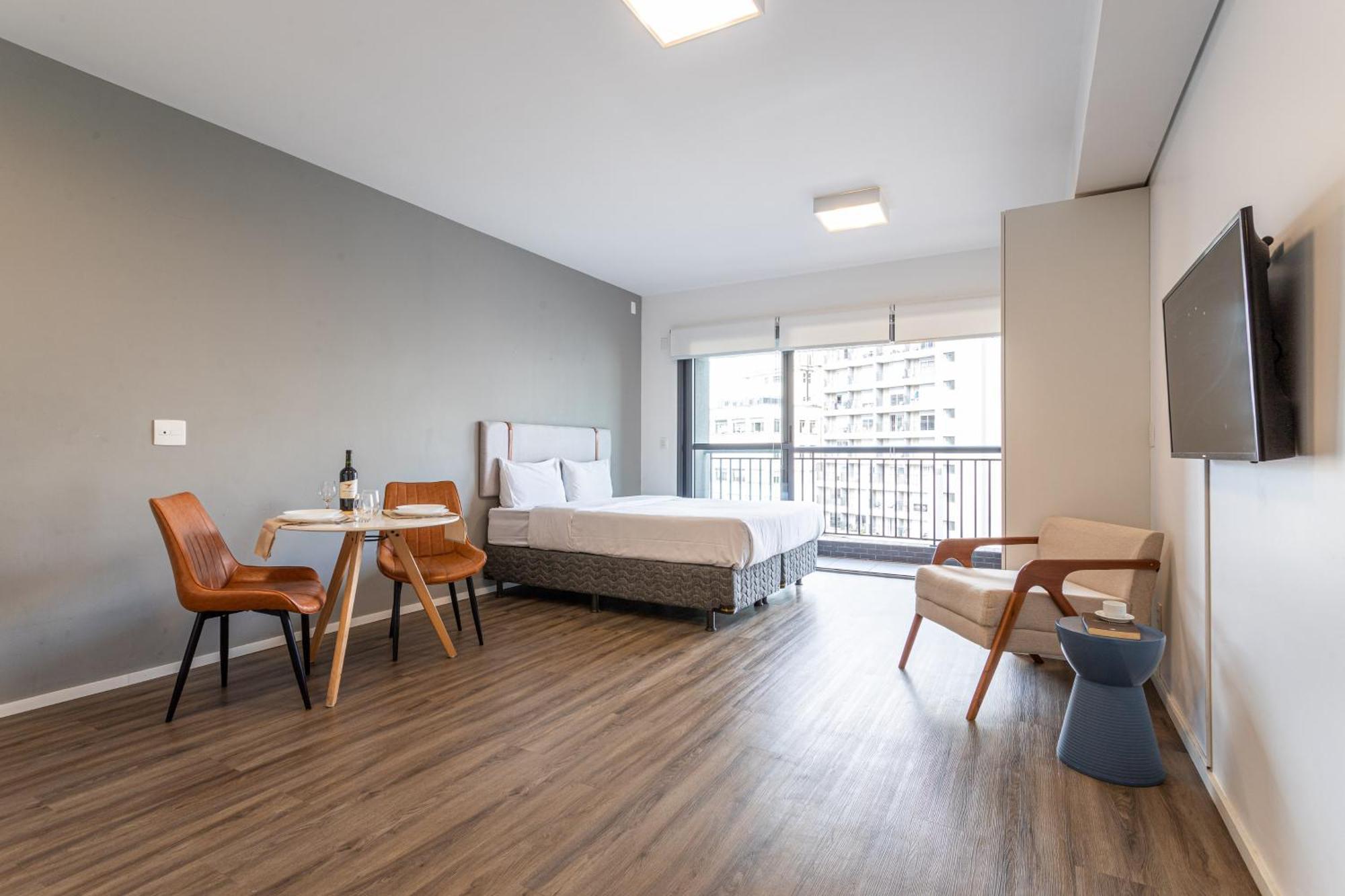 Apartamento Setin Downtown Genebra - Completos Na Bela Vista Com Piscina