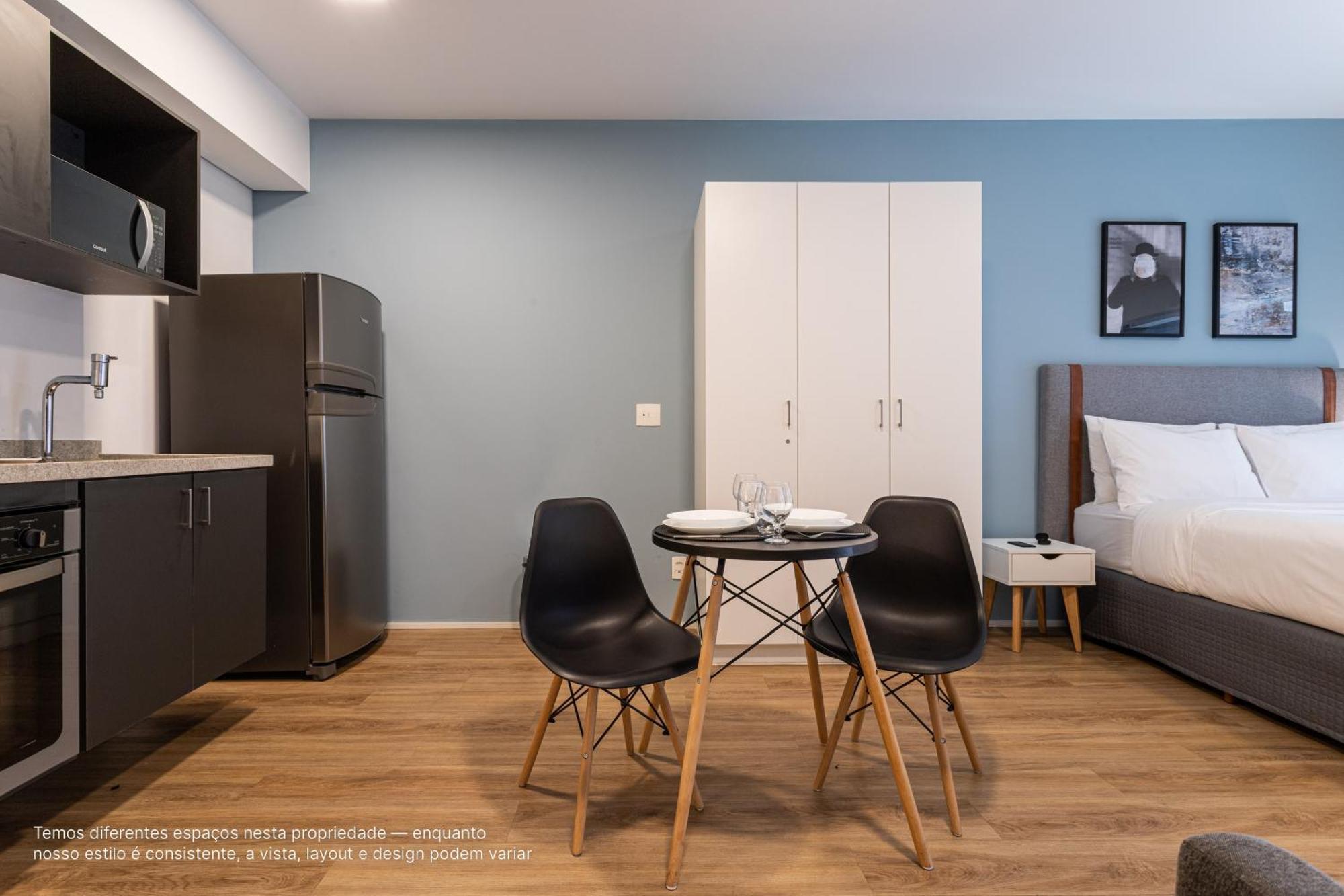 Setin Downtown Genebra - Completos Na Bela Vista Com Piscina Apartamento