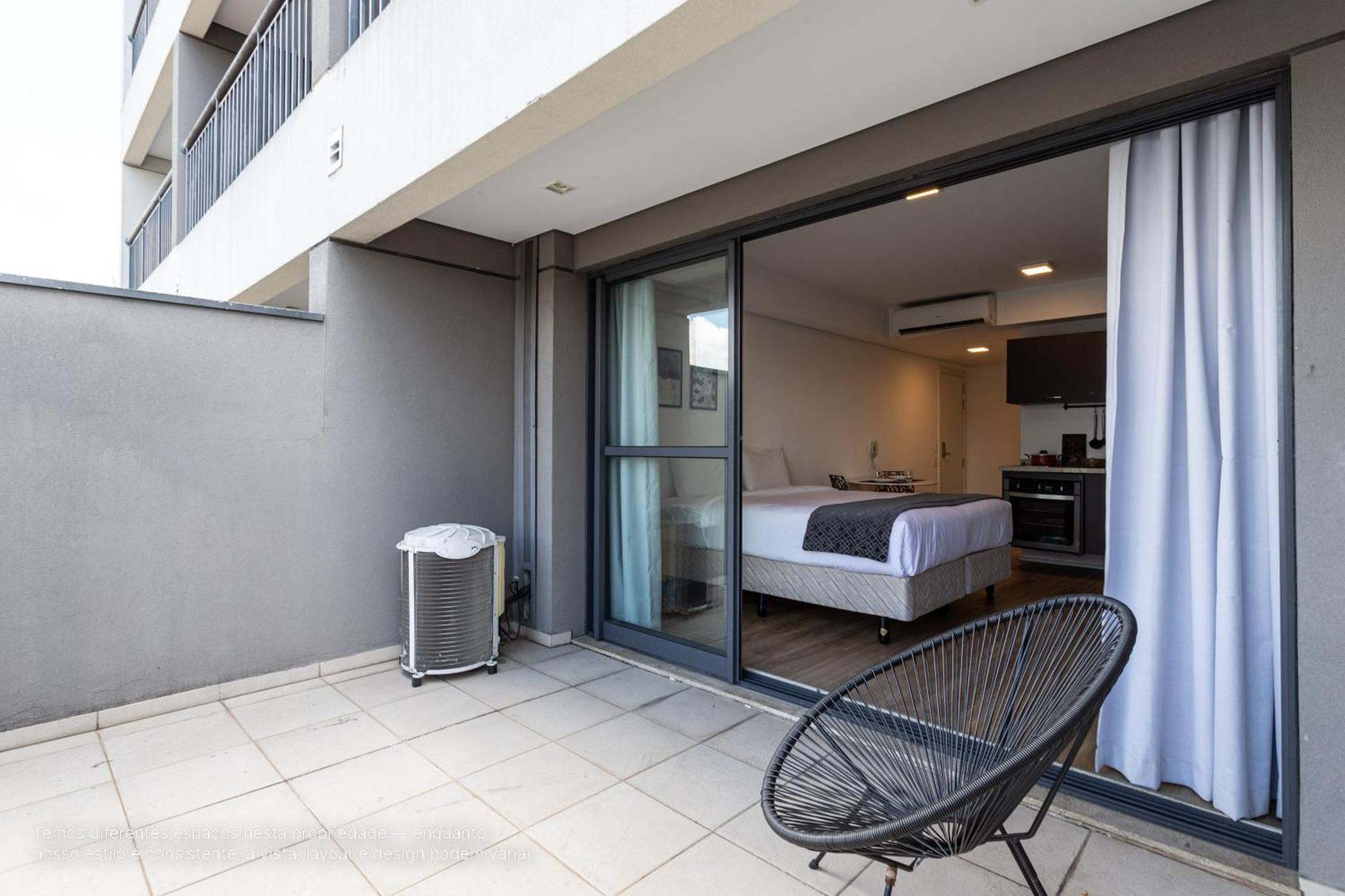 Setin Downtown Genebra - Completos Na Bela Vista Com Piscina Apartamento