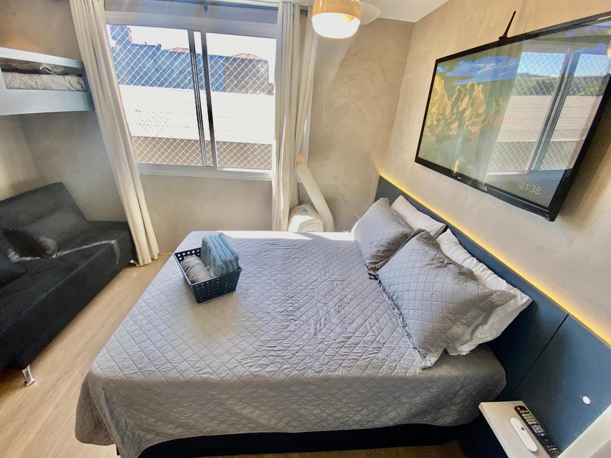 Apartment Magnifico Em Frente Ao Metro Bras ! *