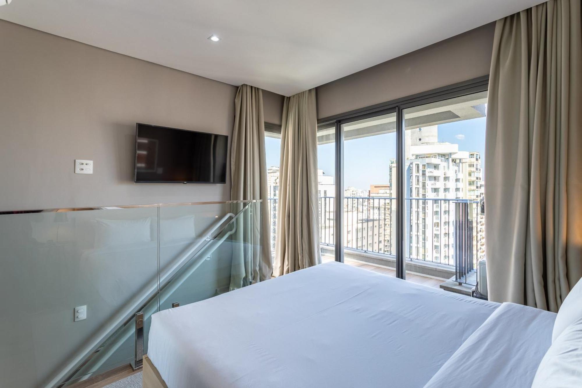 Apartment Proximos Ao Masp E A Metros Da Estacao Consolacao E Avenida Paulista - Next Haddock Sao Paulo