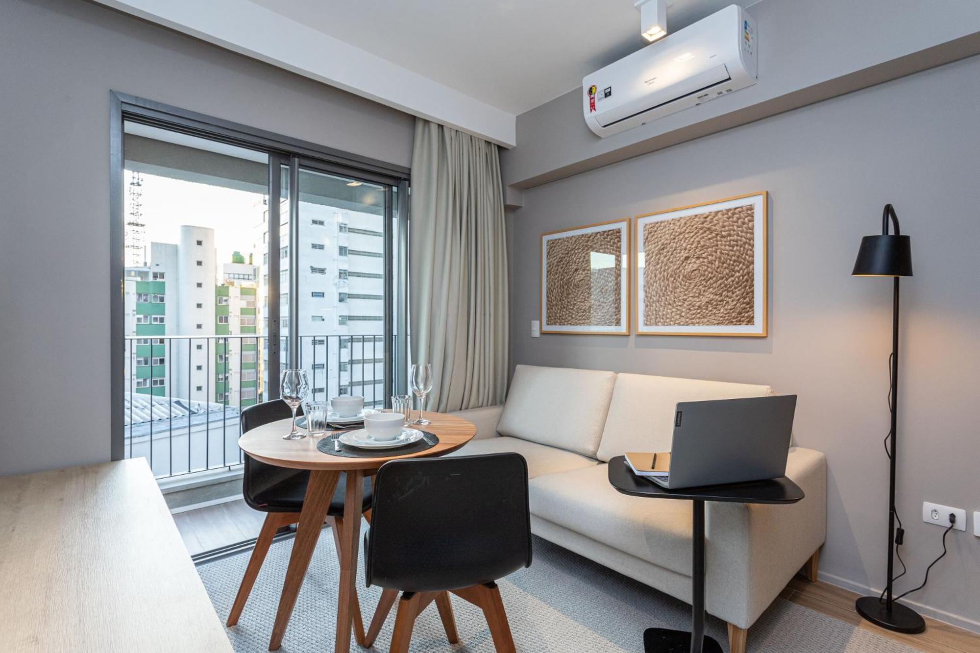 Proximos Ao Masp E A Metros Da Estacao Consolacao E Avenida Paulista - Next Haddock Apartment