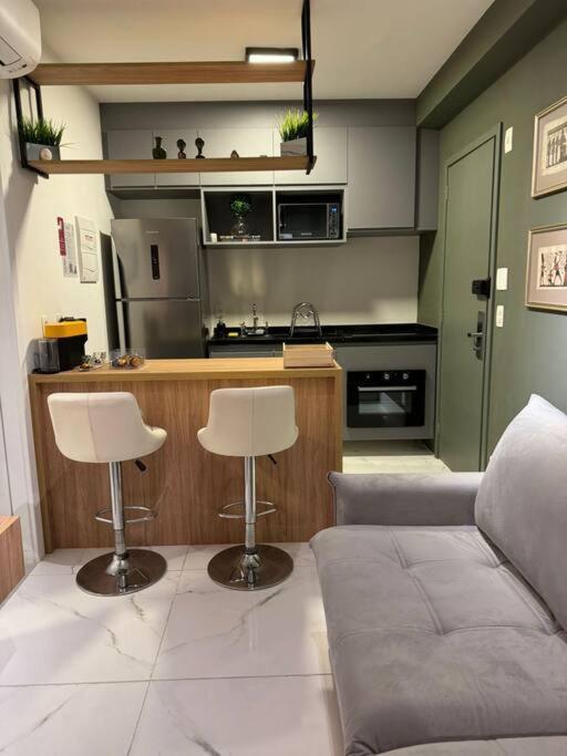 Apto Novo No Brooklin Com Ar E Garagem * Sao Paulo