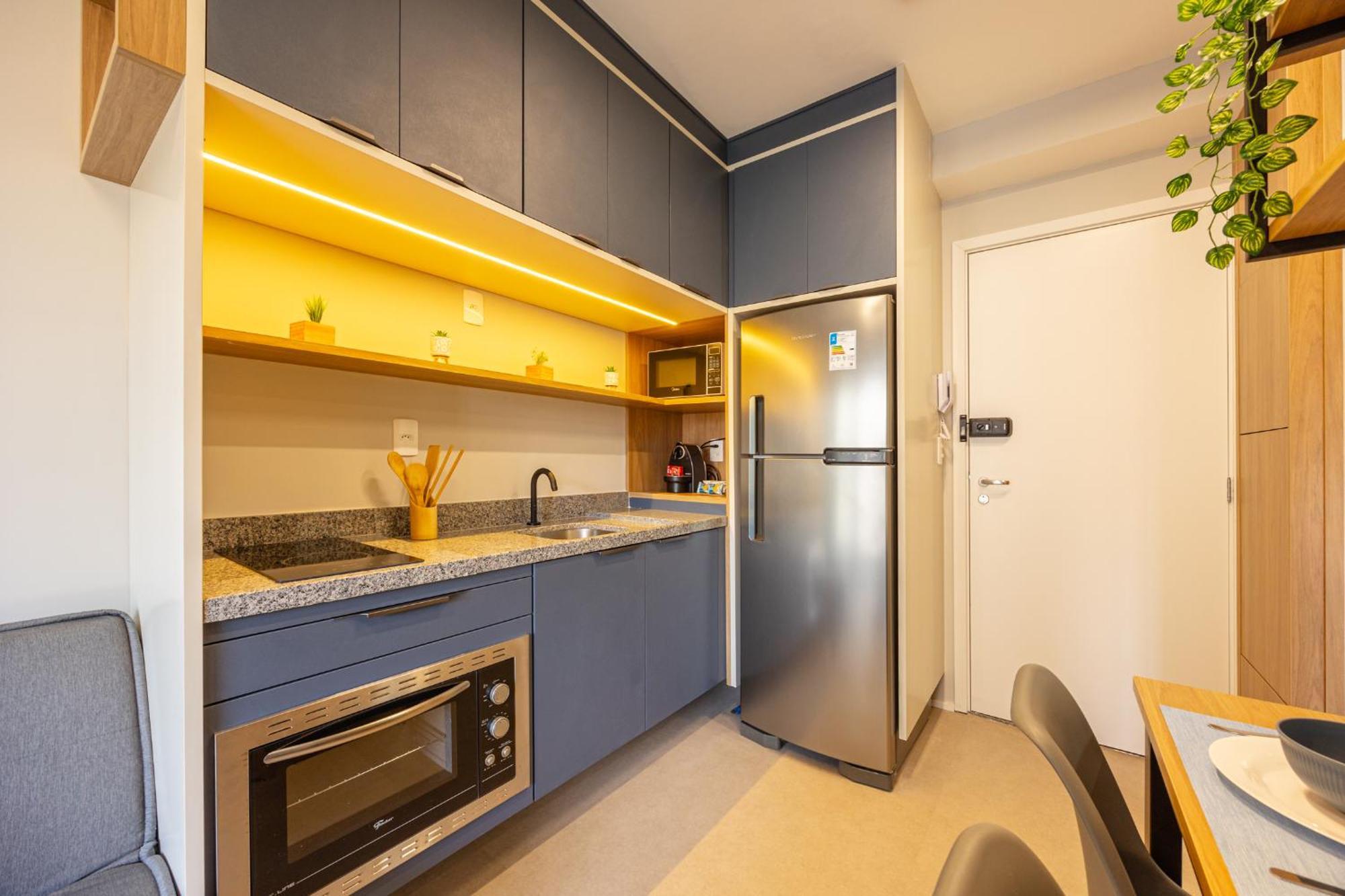 Easy Star - Belo Apto Com 1 E Varanda - Ii01i Apartamento