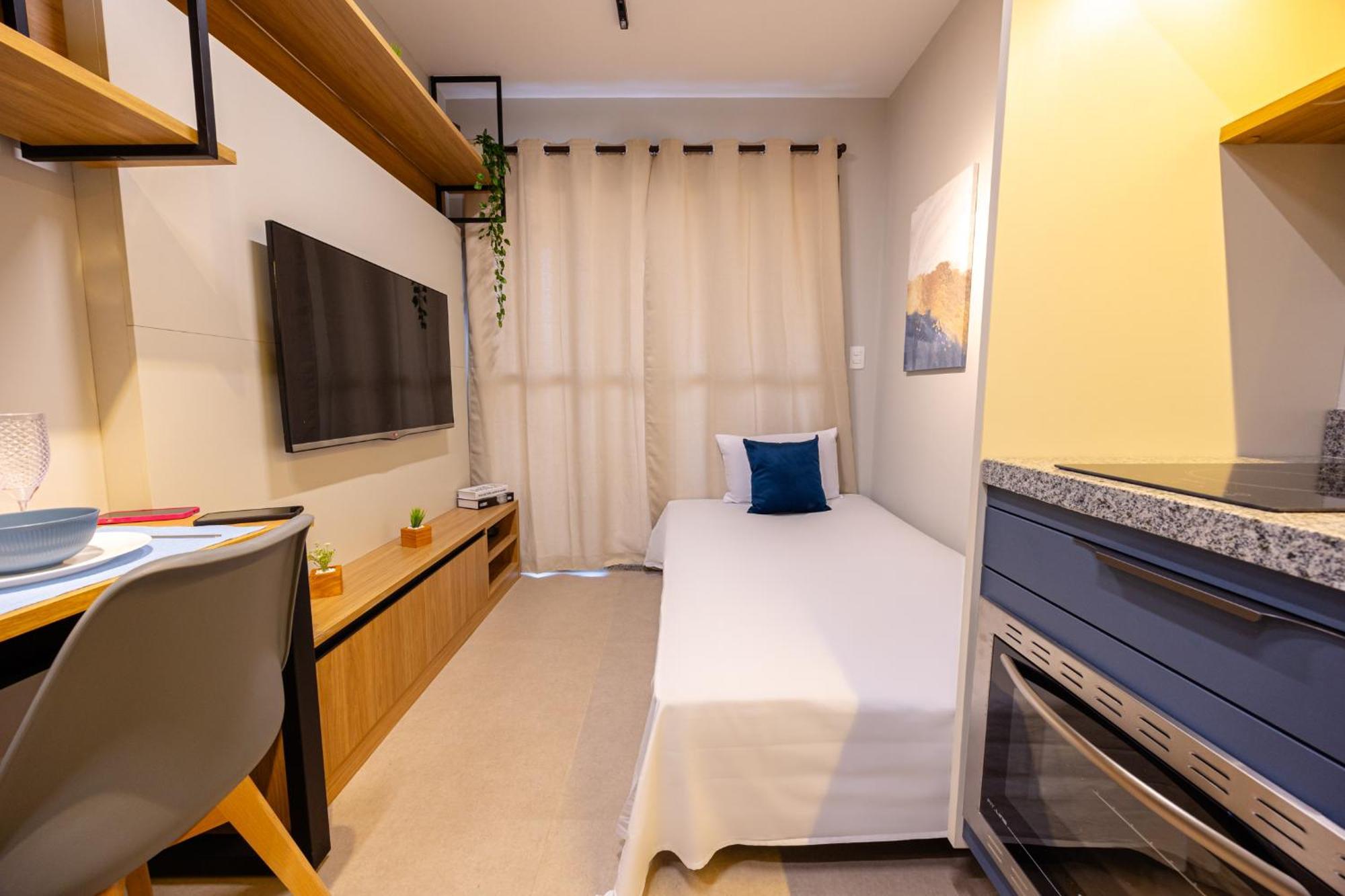 Apartamento Easy Star - Belo Apto Com 1 E Varanda - Ii01i
