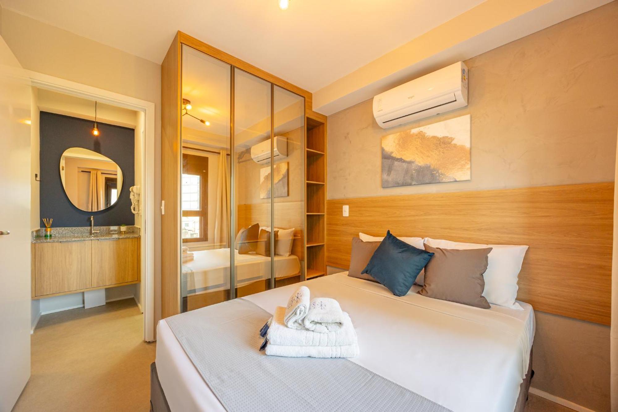 Apartamento Easy Star - Belo Apto Com 1 E Varanda - Ii01i