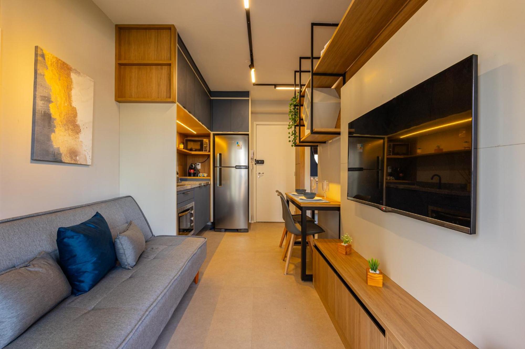Easy Star - Belo Apto Com 1 E Varanda - Ii01i Apartamento *