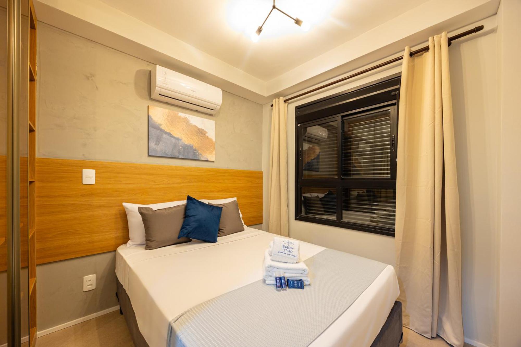 Easy Star - Belo Apto Com 1 E Varanda - Ii01i Apartamento