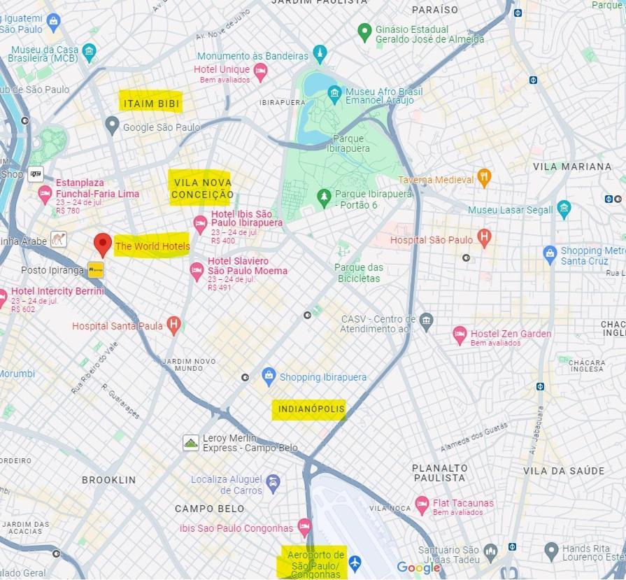 Apartamento Otima Acomodacao, Apart No Coracao Da Olimpia São Paulo