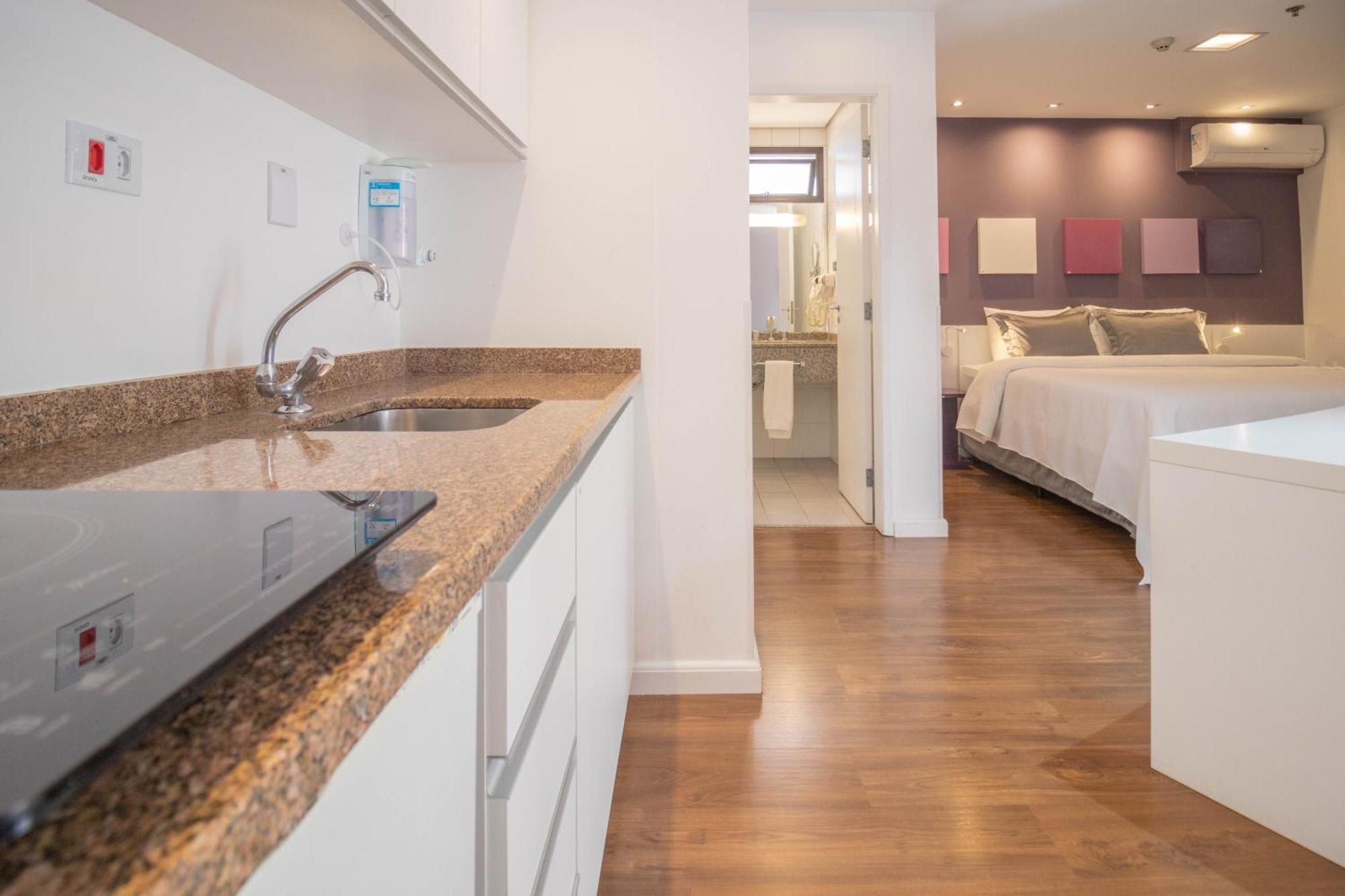 Aparthotel Saint Lawrence Paulista 6º Andar Luxo Internet 700 Mb Link Dedicado