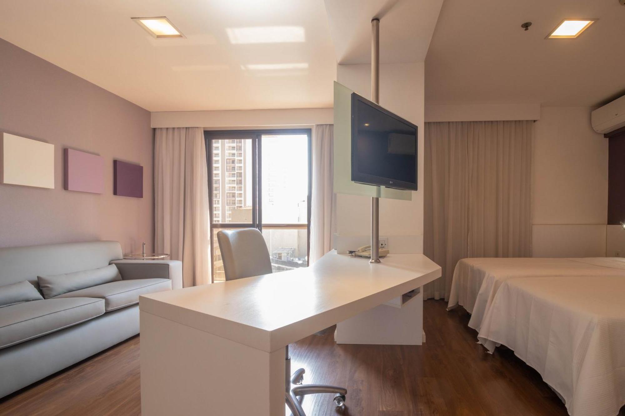 Aparthotel Saint Lawrence Paulista 6º Andar Luxo Internet 700 Mb Link Dedicado São Paulo