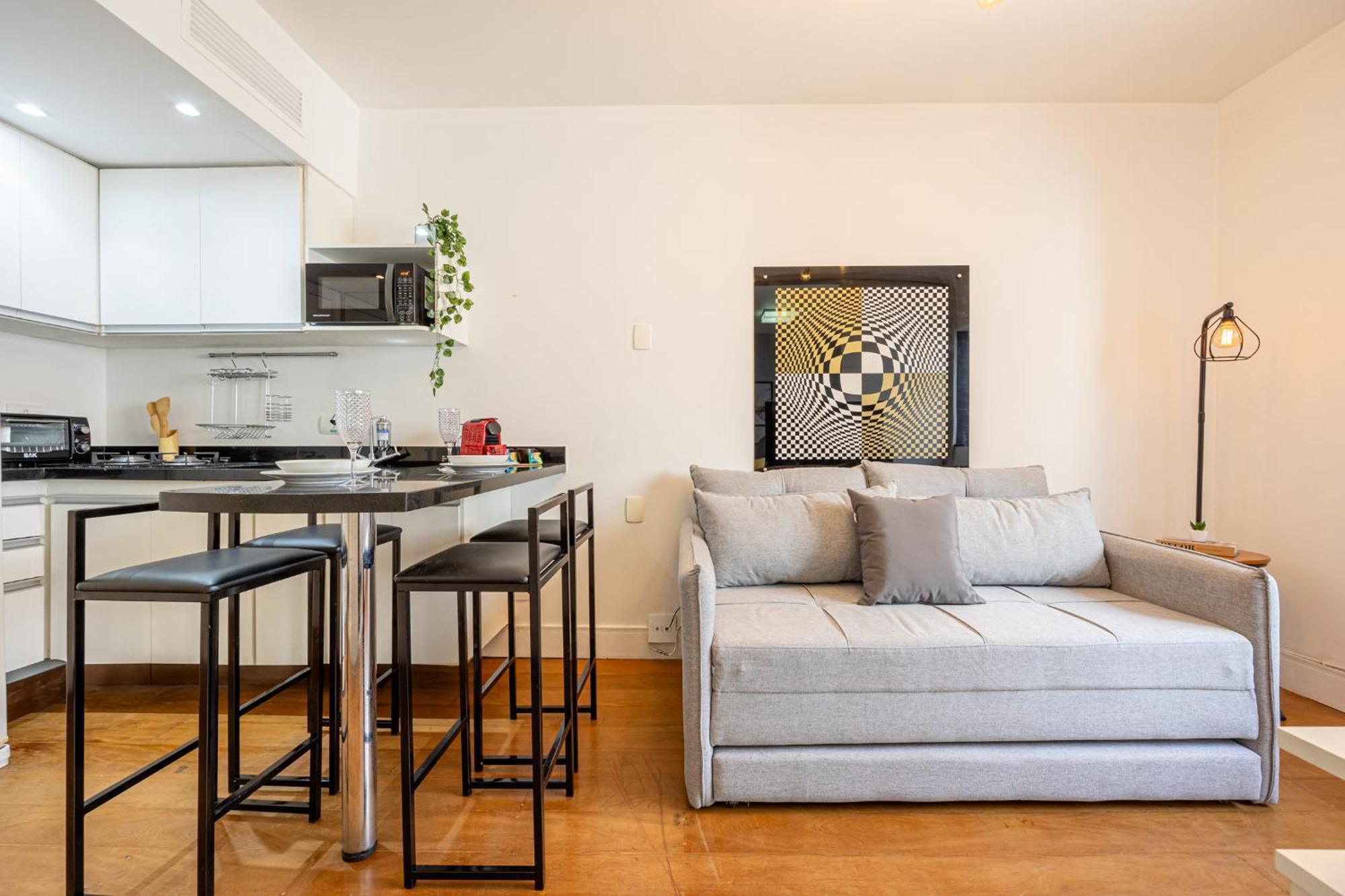 Easy Star - Lindo Flat C/vaga No Jardim Paulista - Fk03i Apartamento