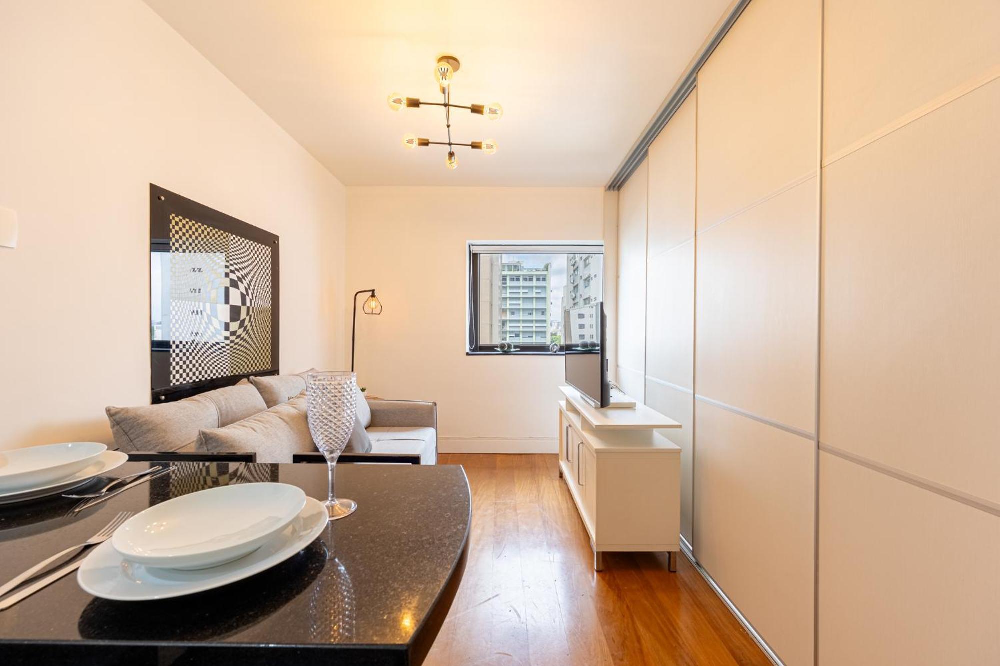 Easy Star - Lindo Flat C/vaga No Jardim Paulista - Fk03i Apartamento