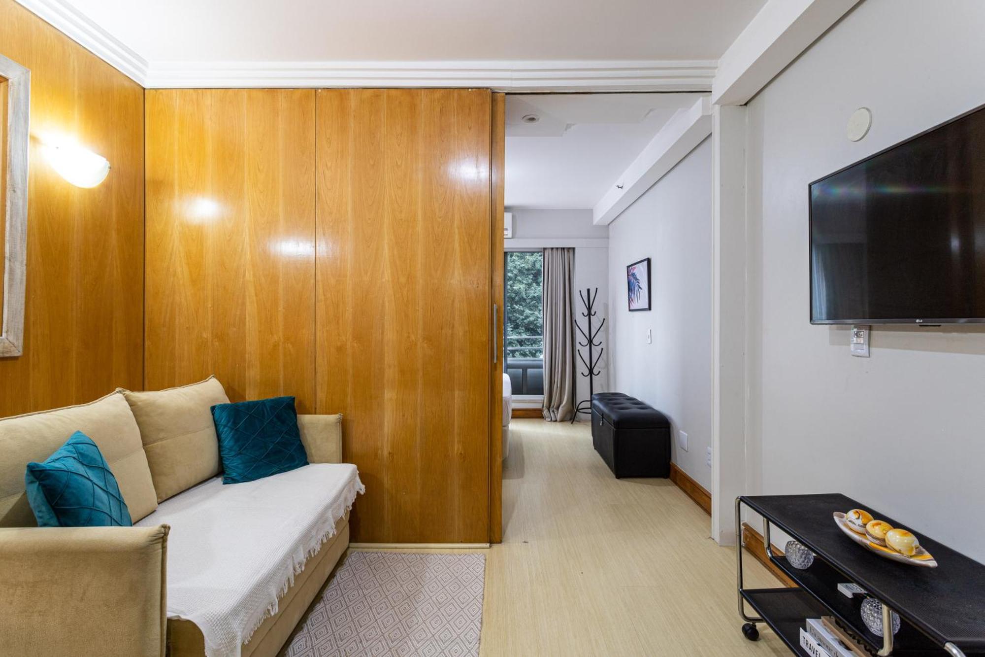 Apartamento Super Comfort Flats L - Allianz Parque - Com Estacionamento *