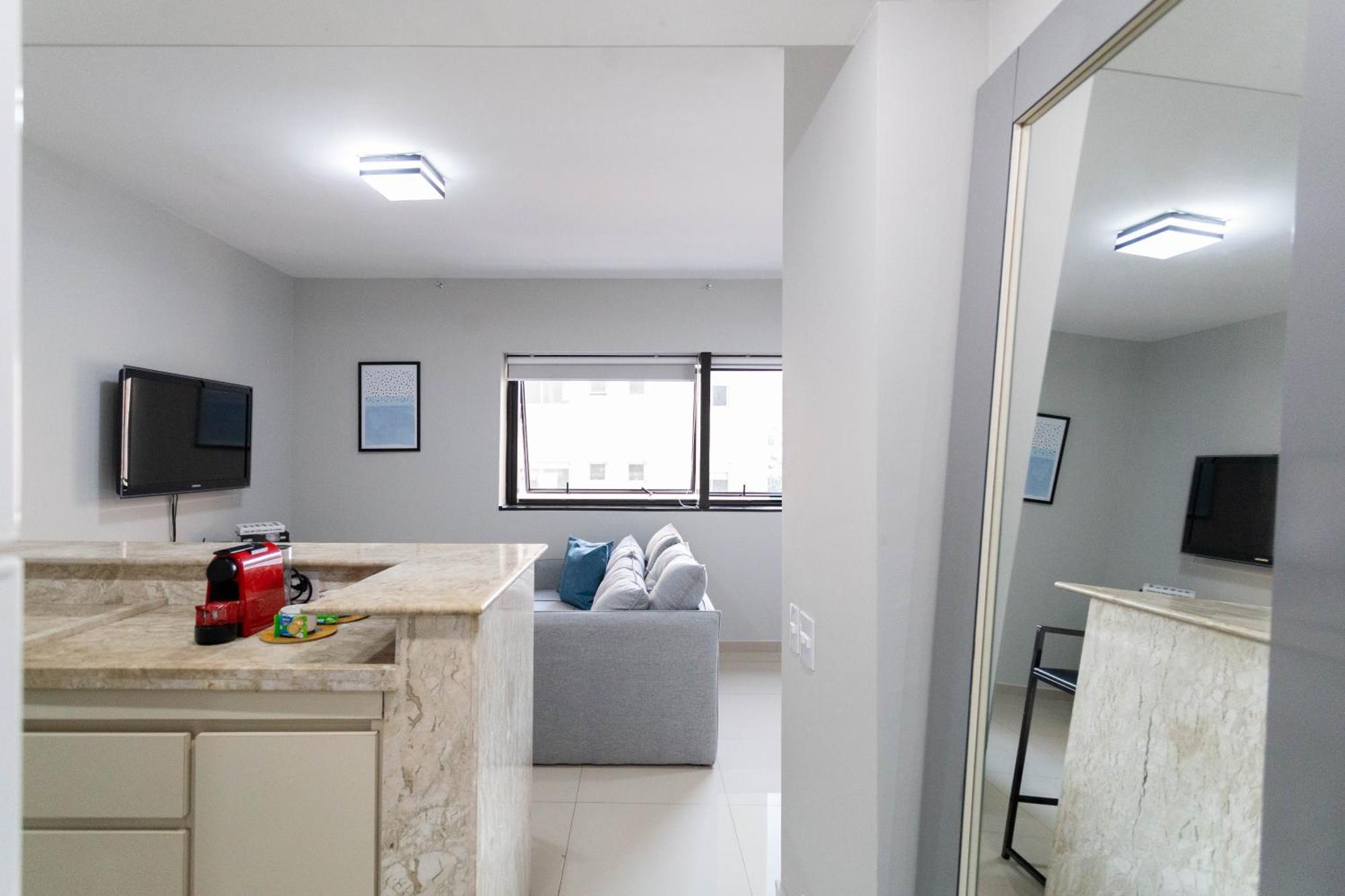 Easy Star - Charmoso Flat C/vaga No Jardim Paulista - Kj01i Apartment