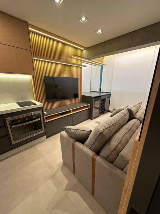 Apartamento Lindo Loft Olimpia Com Vaga De Garagem