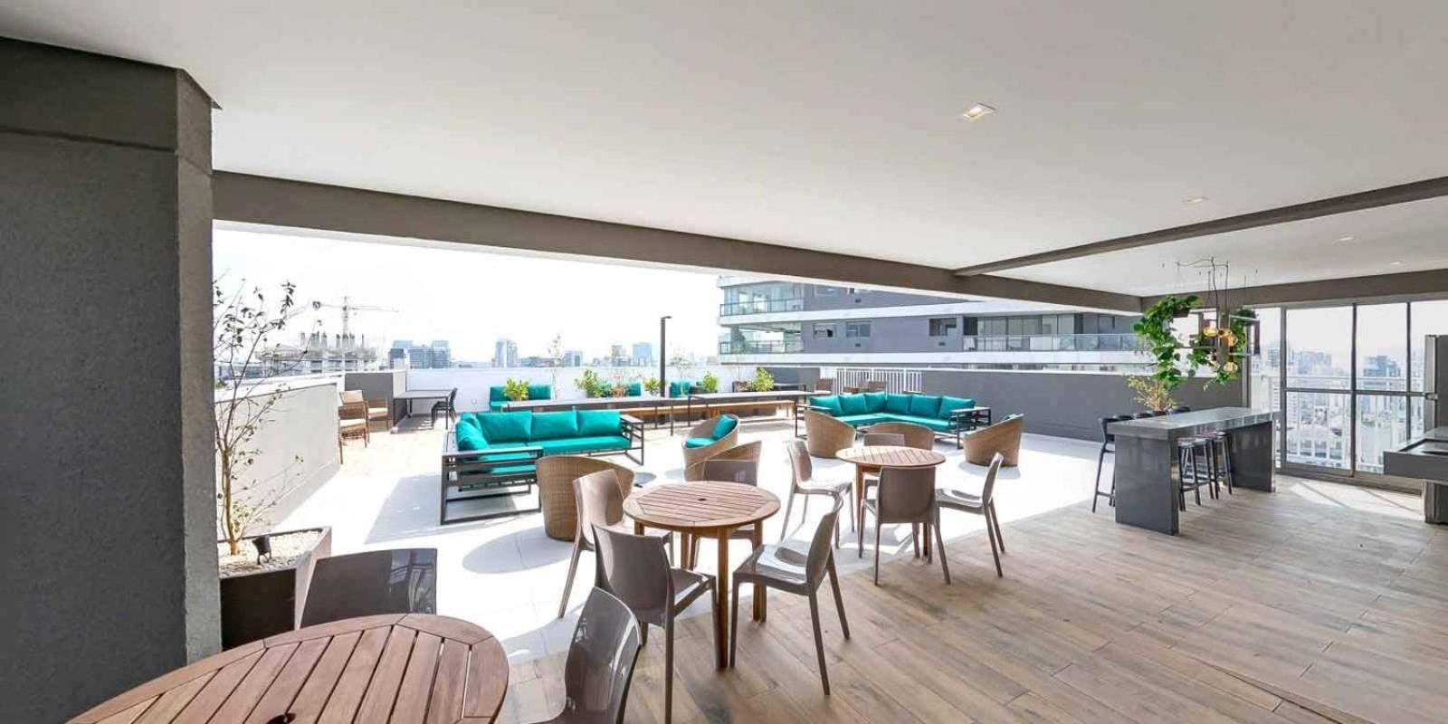 No Itaim, Lindo Rooftop Com Vista O Ibira!! Holiday home