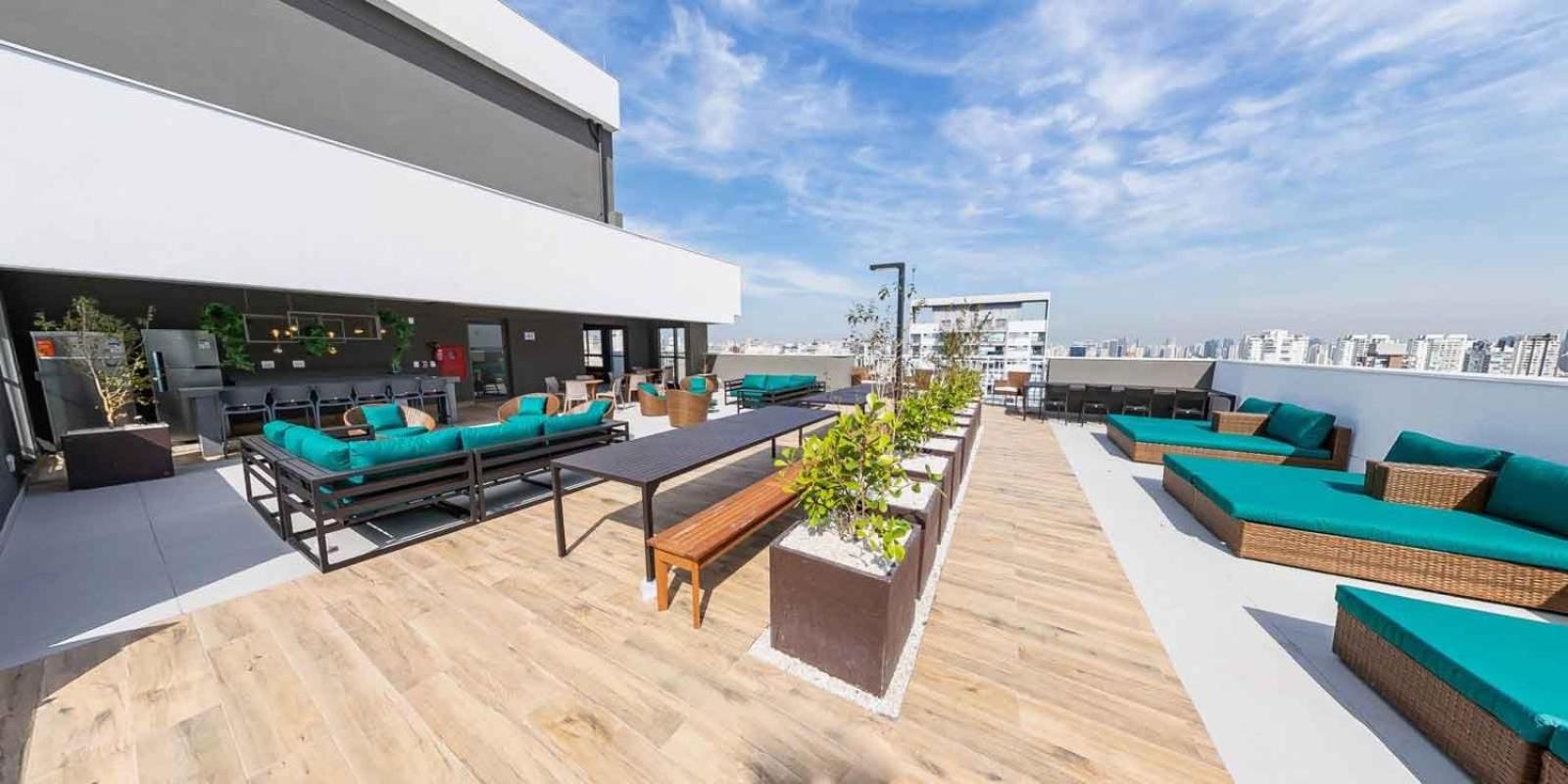No Itaim, Lindo Rooftop Com Vista O Ibira!! Sao Paulo