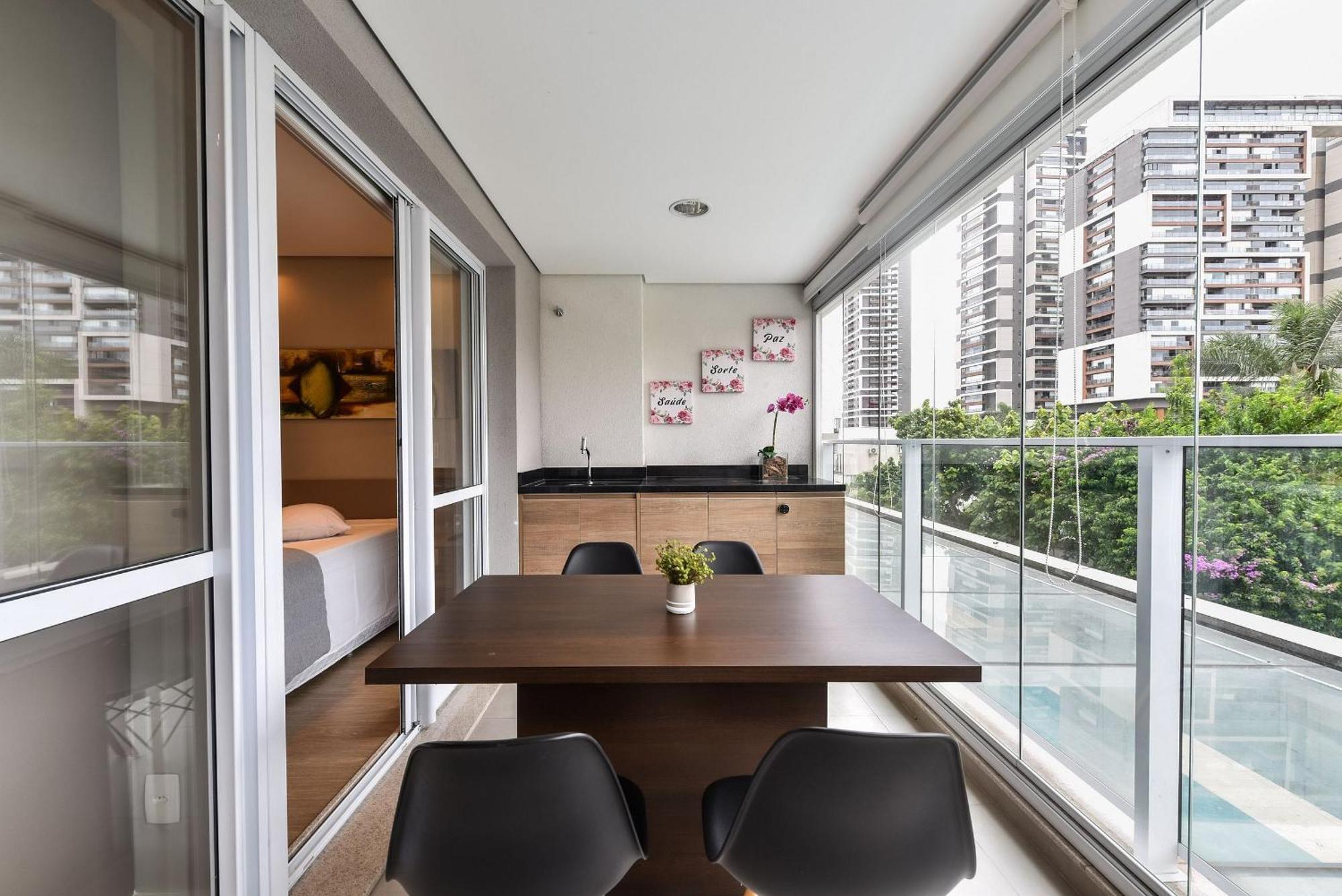 Apartment Eo4 Alto Padrao Com Garagem Para Sua Tranquilidade