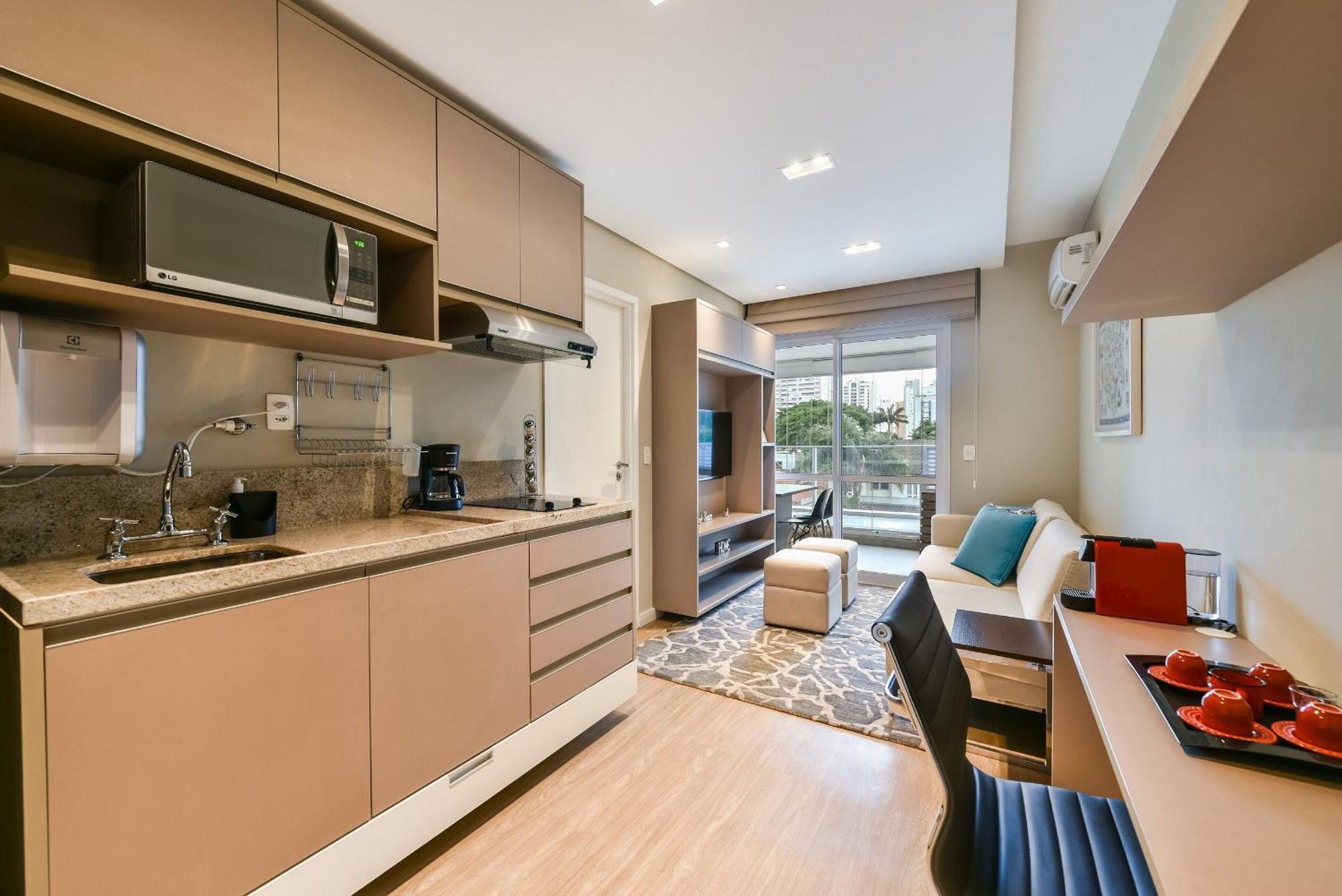 Apartment Eo4 Alto Padrao Com Garagem Para Sua Tranquilidade