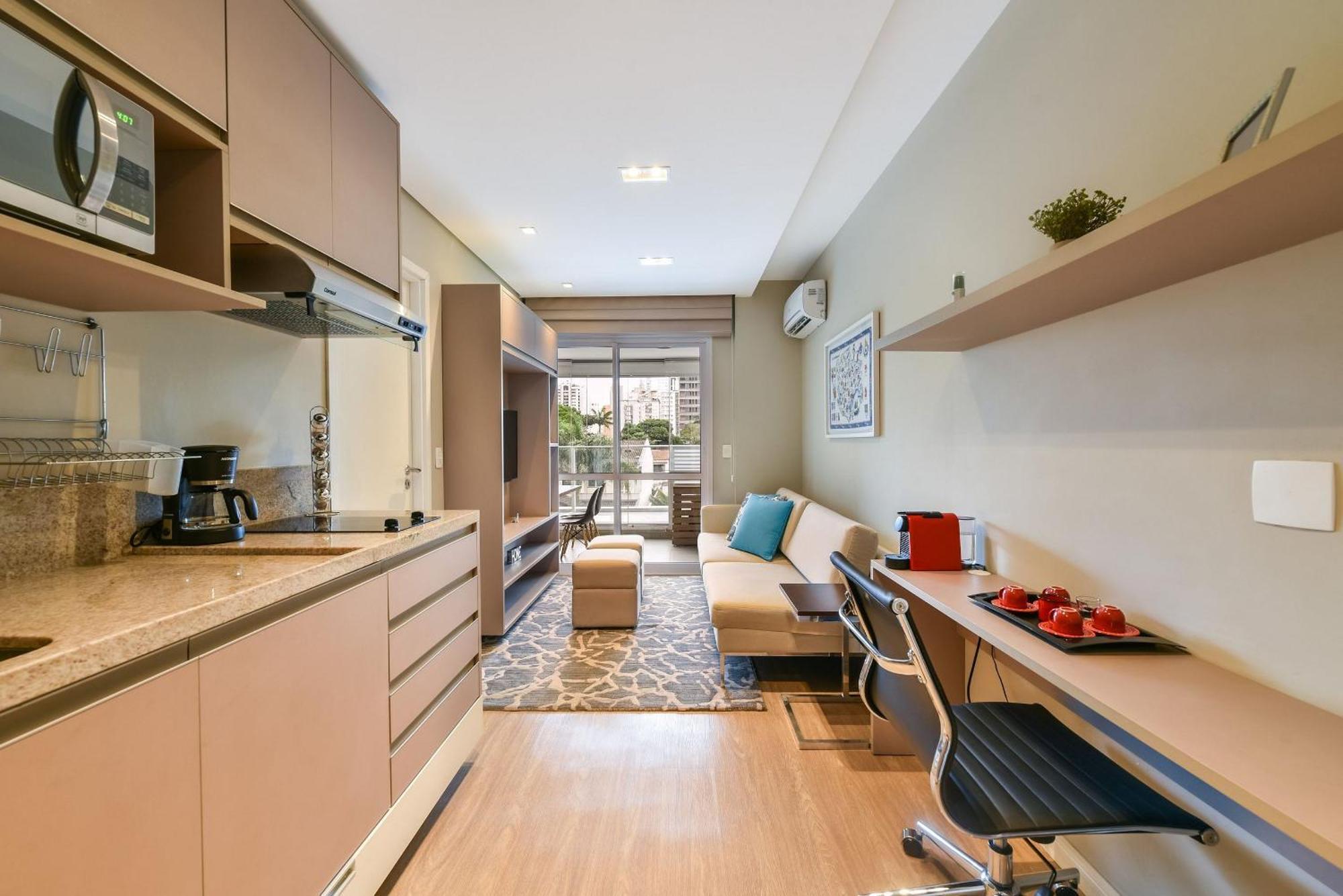 Apartment Eo4 Alto Padrao Com Garagem Para Sua Tranquilidade