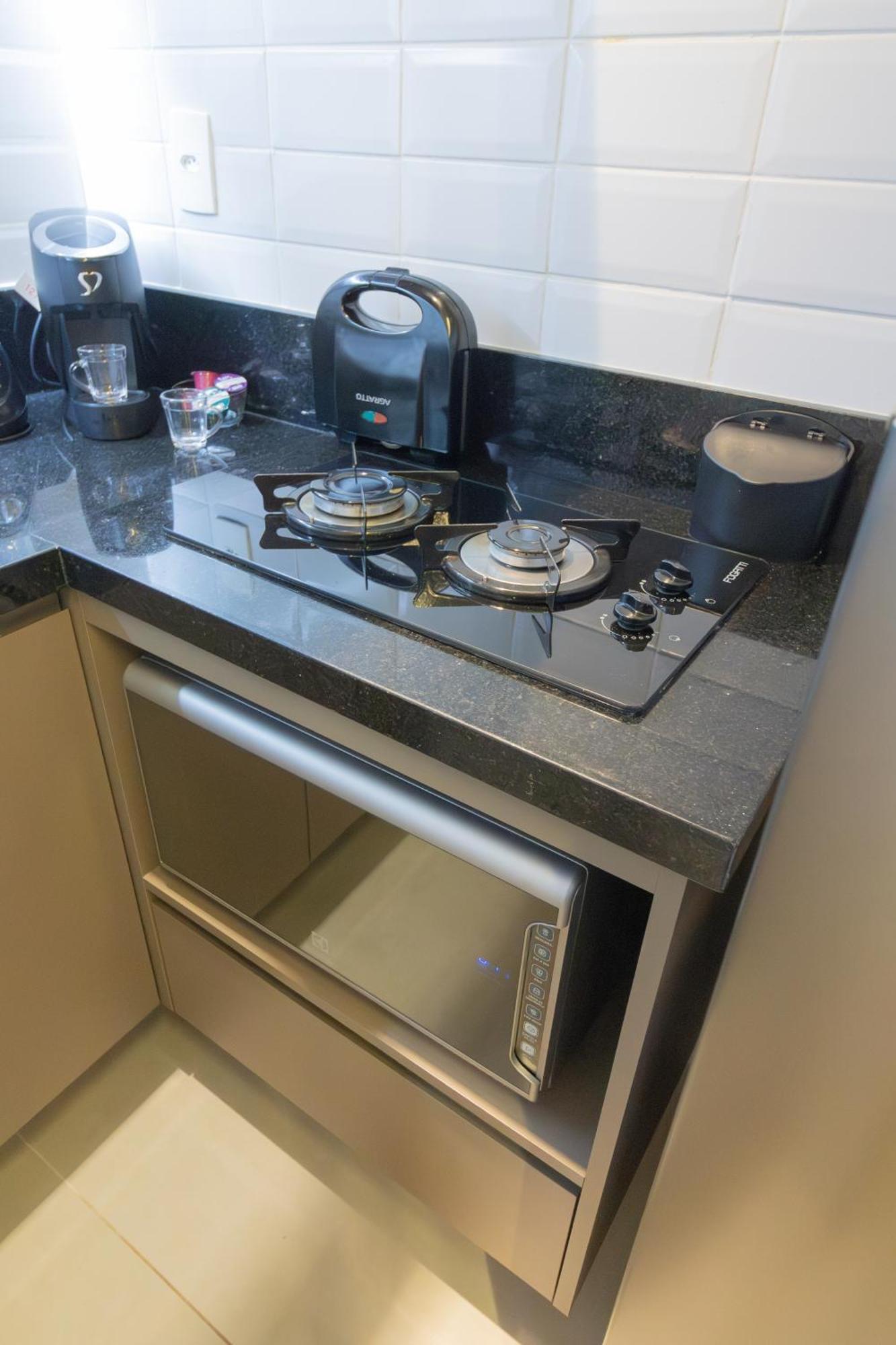 Flat 3 Pessoas Com Garagem, Piscina, Academia E Lavanderia * São Paulo