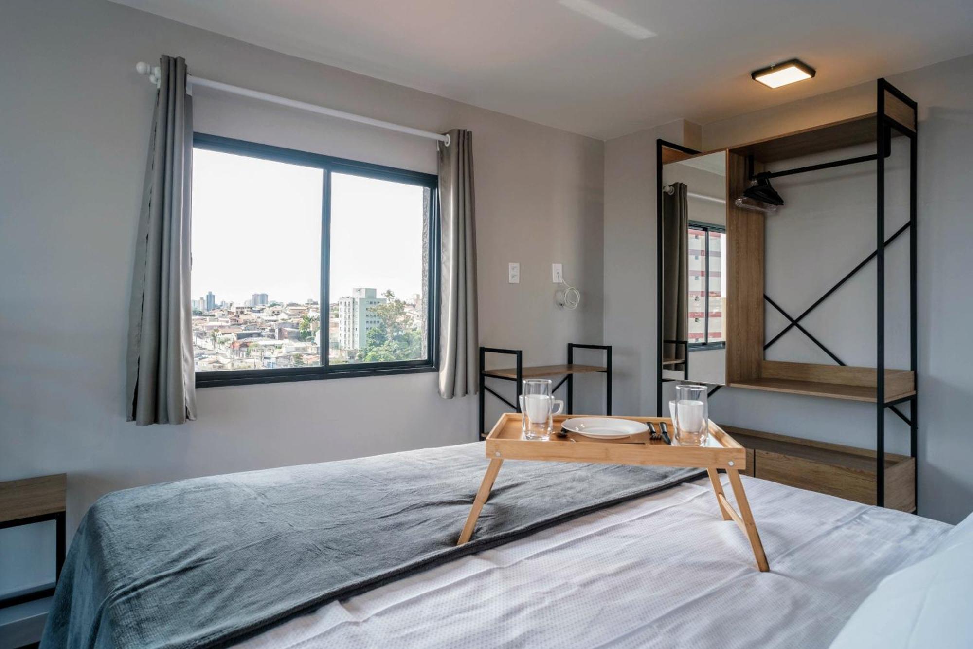 Loft Com Vista Panoramica Aeroporto Spexpo Metro Com Ac * São Paulo