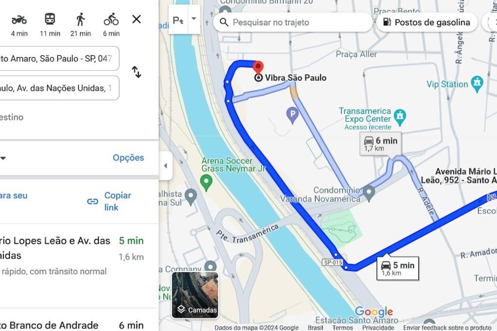 Apartamento Apto Muito Bem Localizado, Proximo Expo Transamerica, Vibra, Autodromo E Morumbi