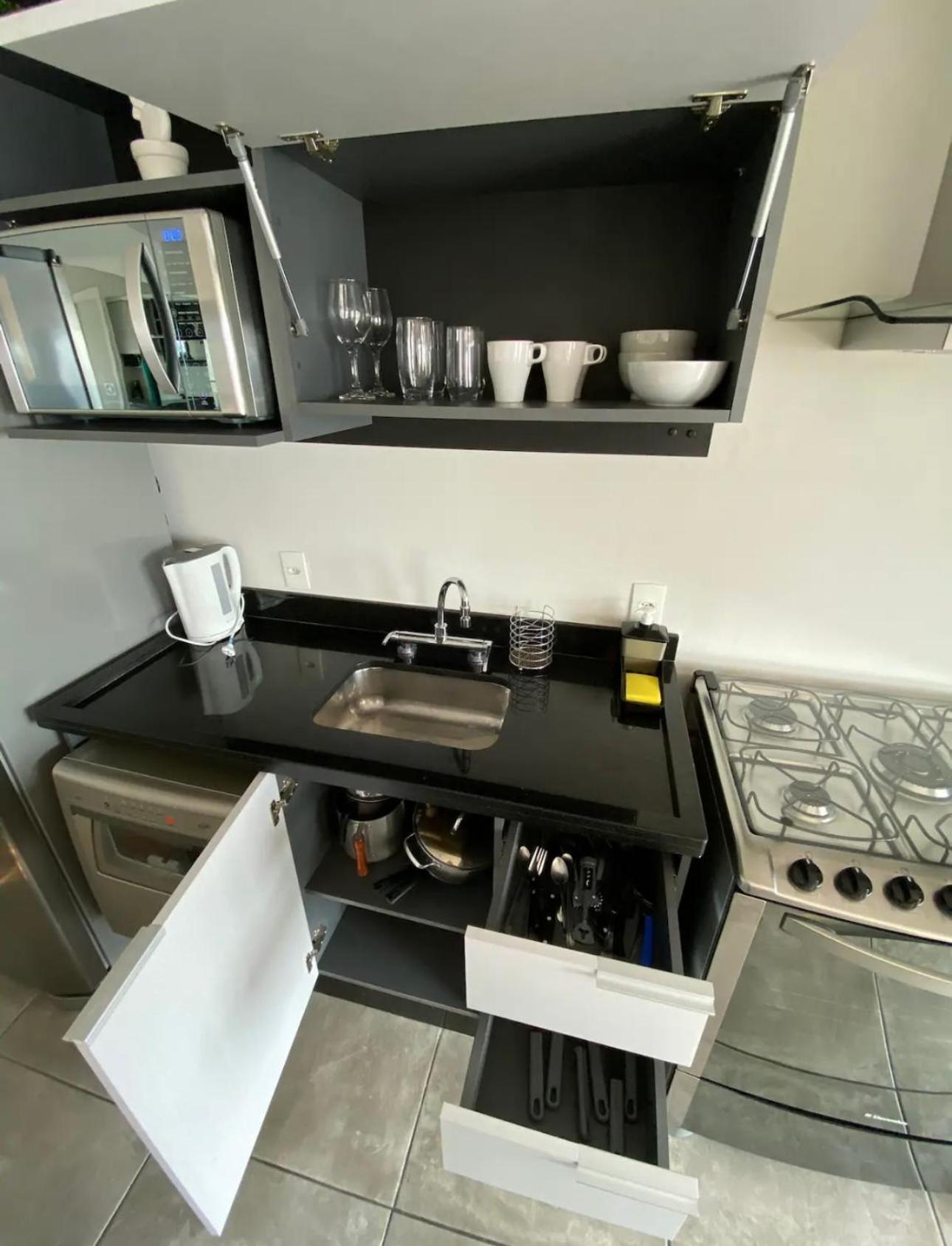 Apartment Confortavel, Ar Na Sala E Quarto, Garagem, 183 Sao Paulo