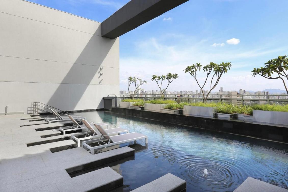 Apartment Setin Downtown Com Piscina E Vista Skyline *