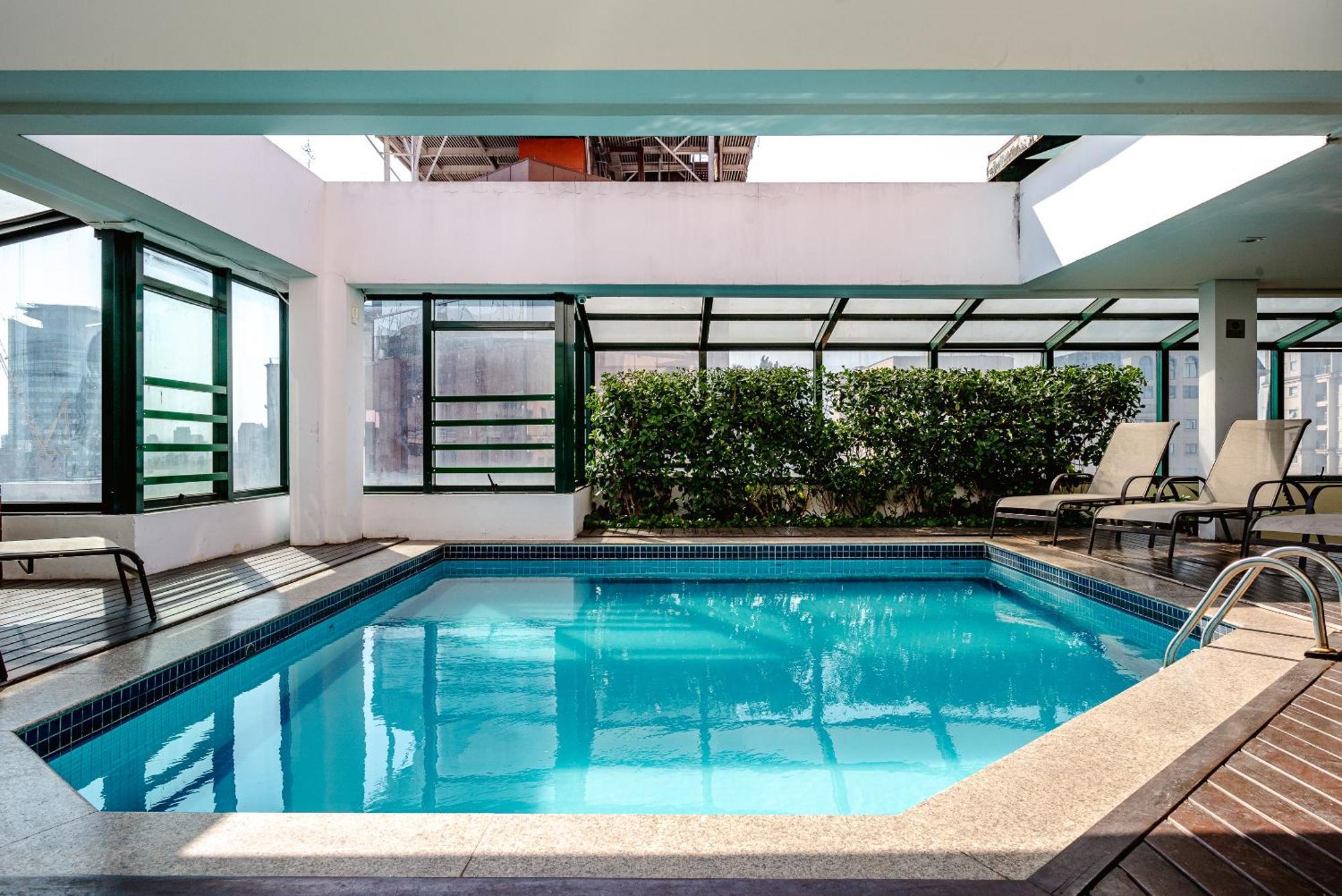 Piscina, Ac, Vaga No Itaim Bibi | Brazilian Corner Apartment Sao Paulo