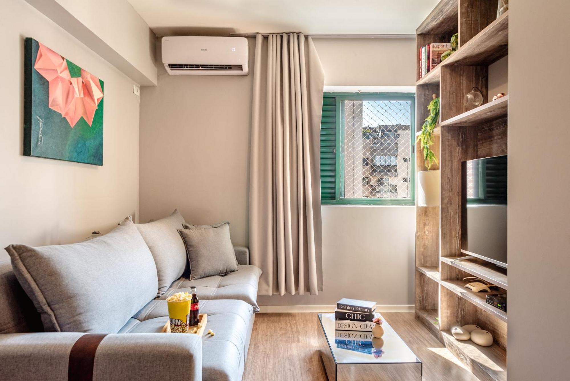 Piscina, Ac, Vaga No Itaim Bibi | Brazilian Corner Apartment *