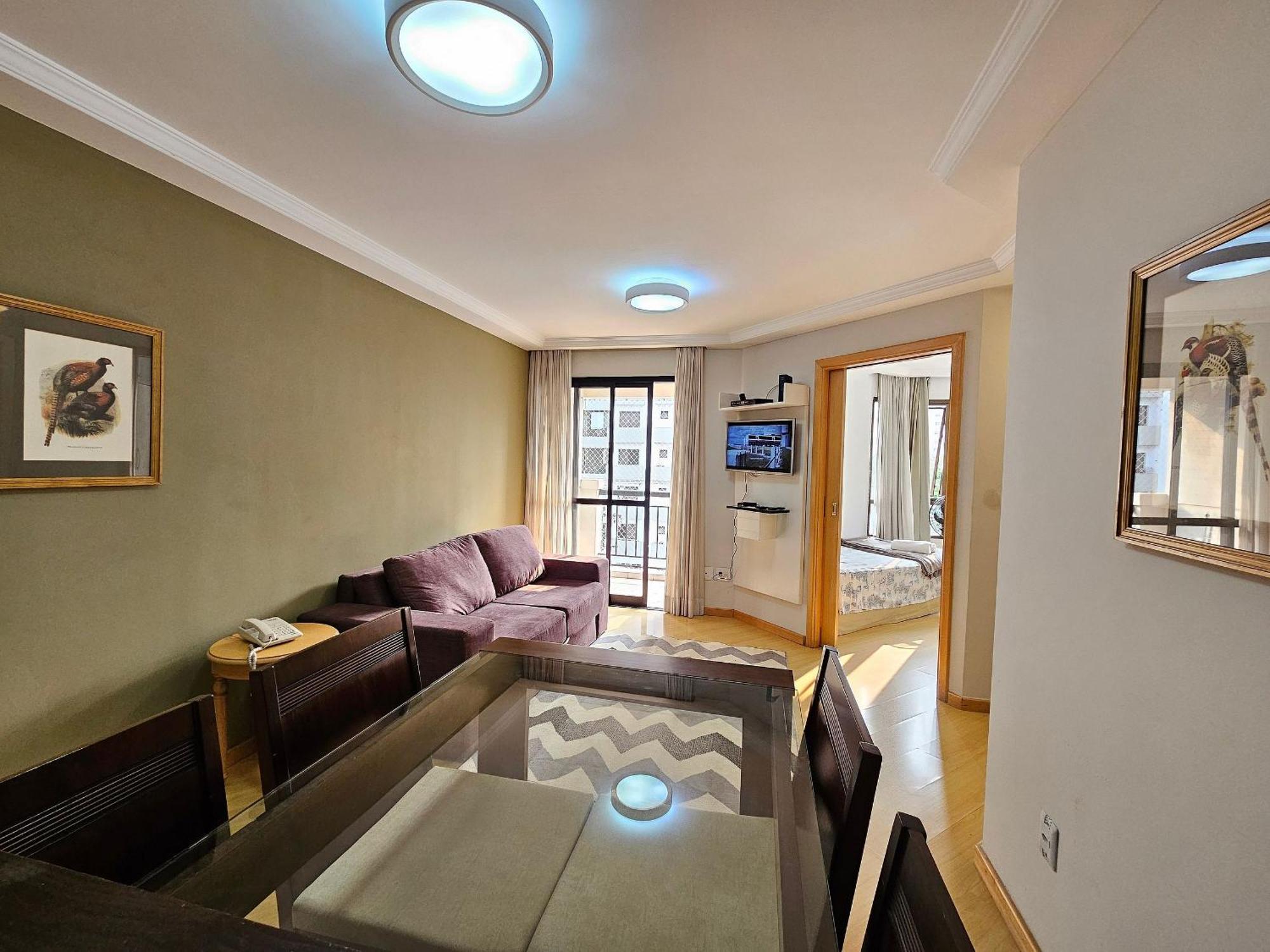 Apart/hotel C/2 Quartos E Dois Banheiro Moema Sp Apartamento São Paulo
