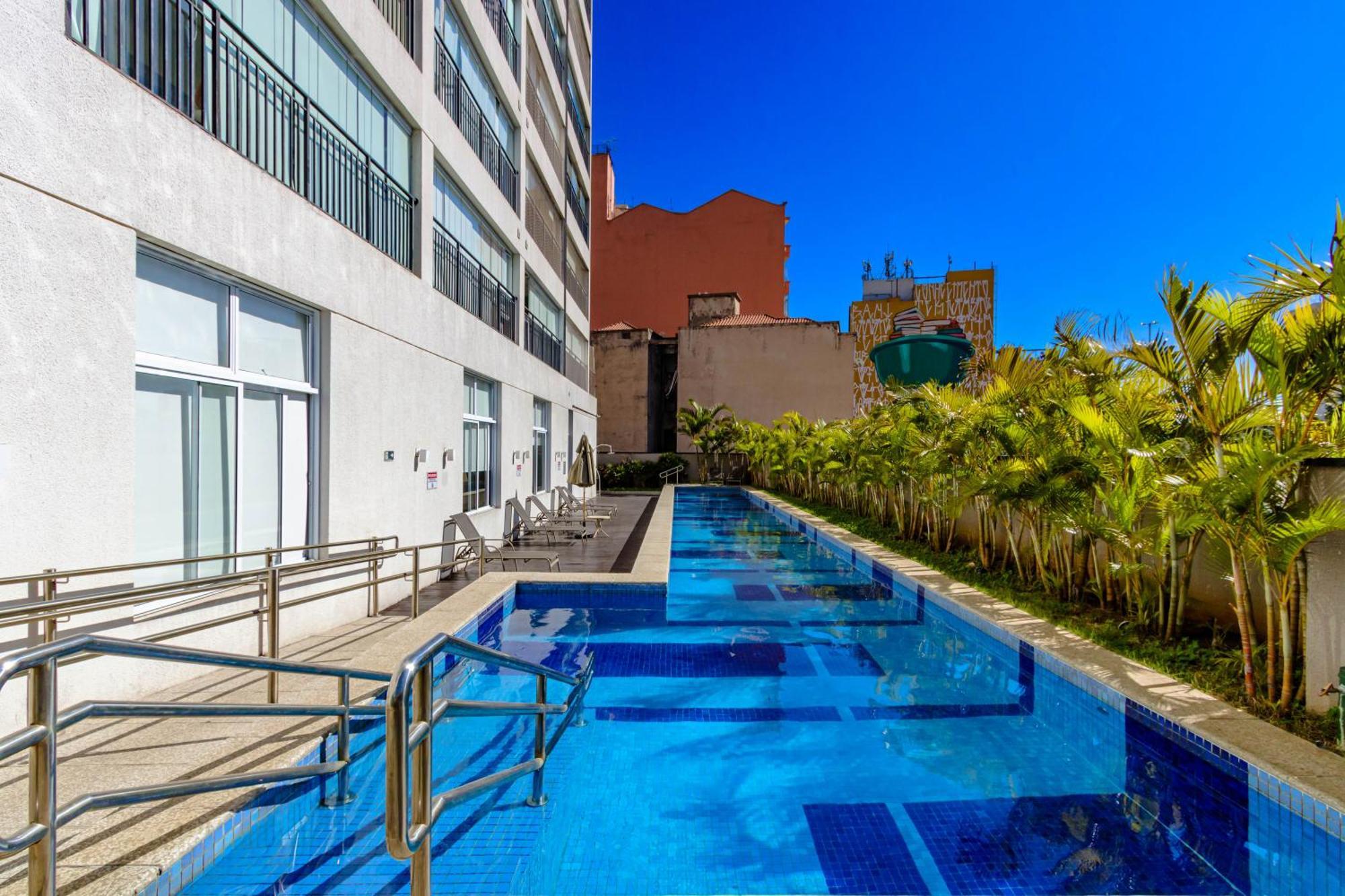 Apartment Flat Completo No Metro Santa Cecilia Com Piscina - Sauna - Garagem
