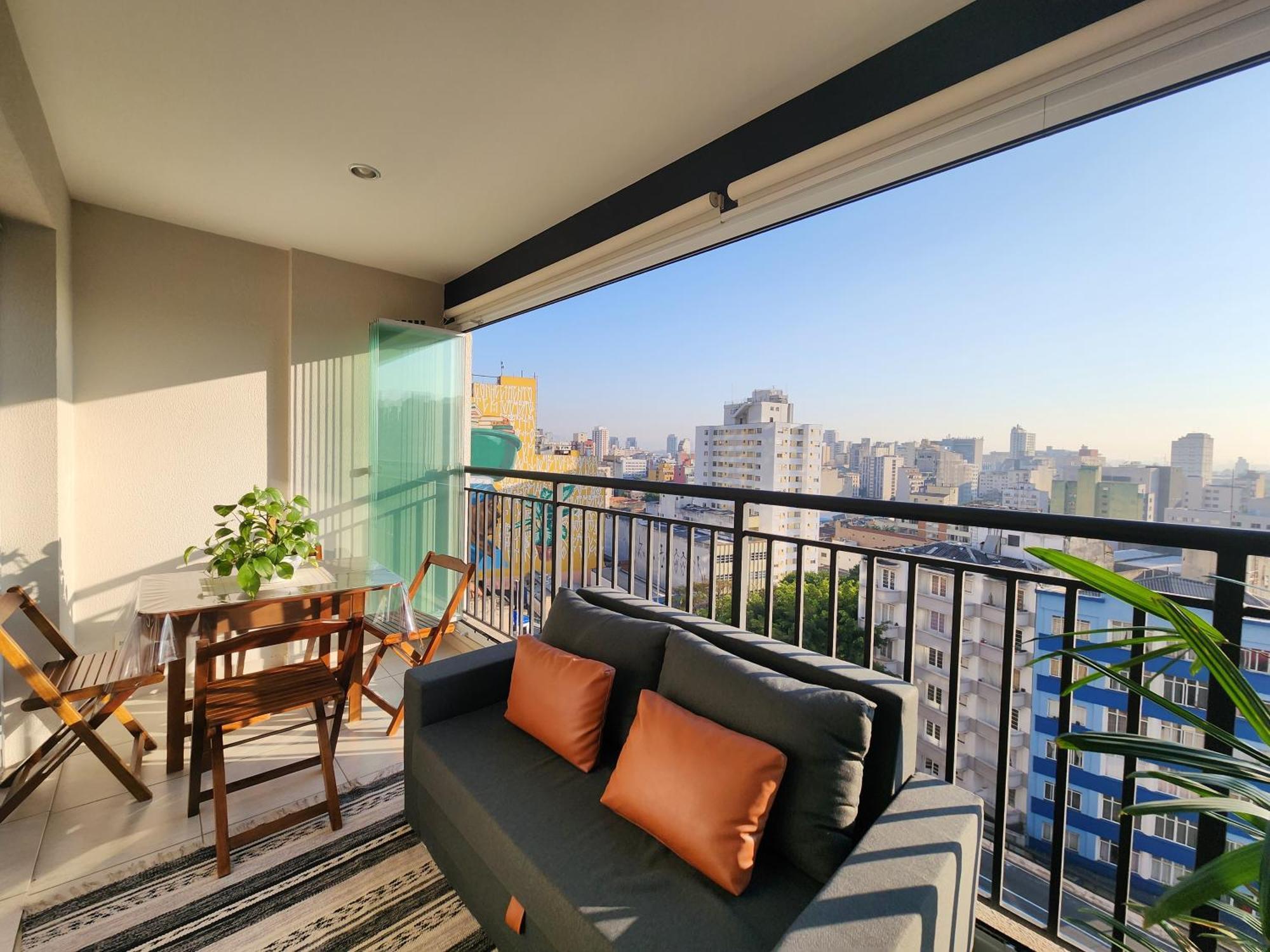 Apartment Flat Completo No Metro Santa Cecilia Com Piscina - Sauna - Garagem