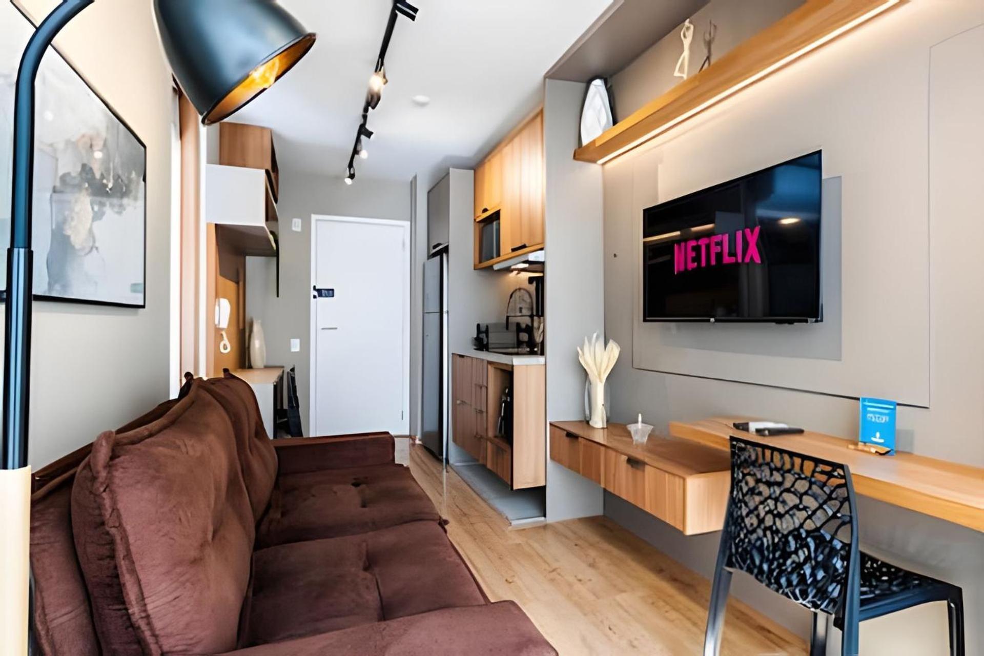 Apartamento One Ibirapuera - Garden De Luxo Em Moema. *