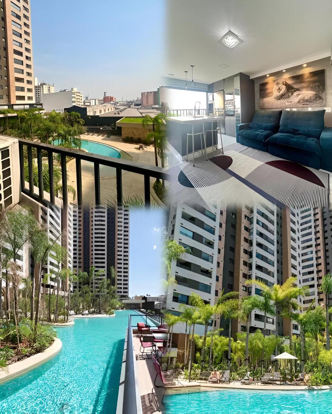 Apto Garden - Com Piscina Borda Infinita Sp