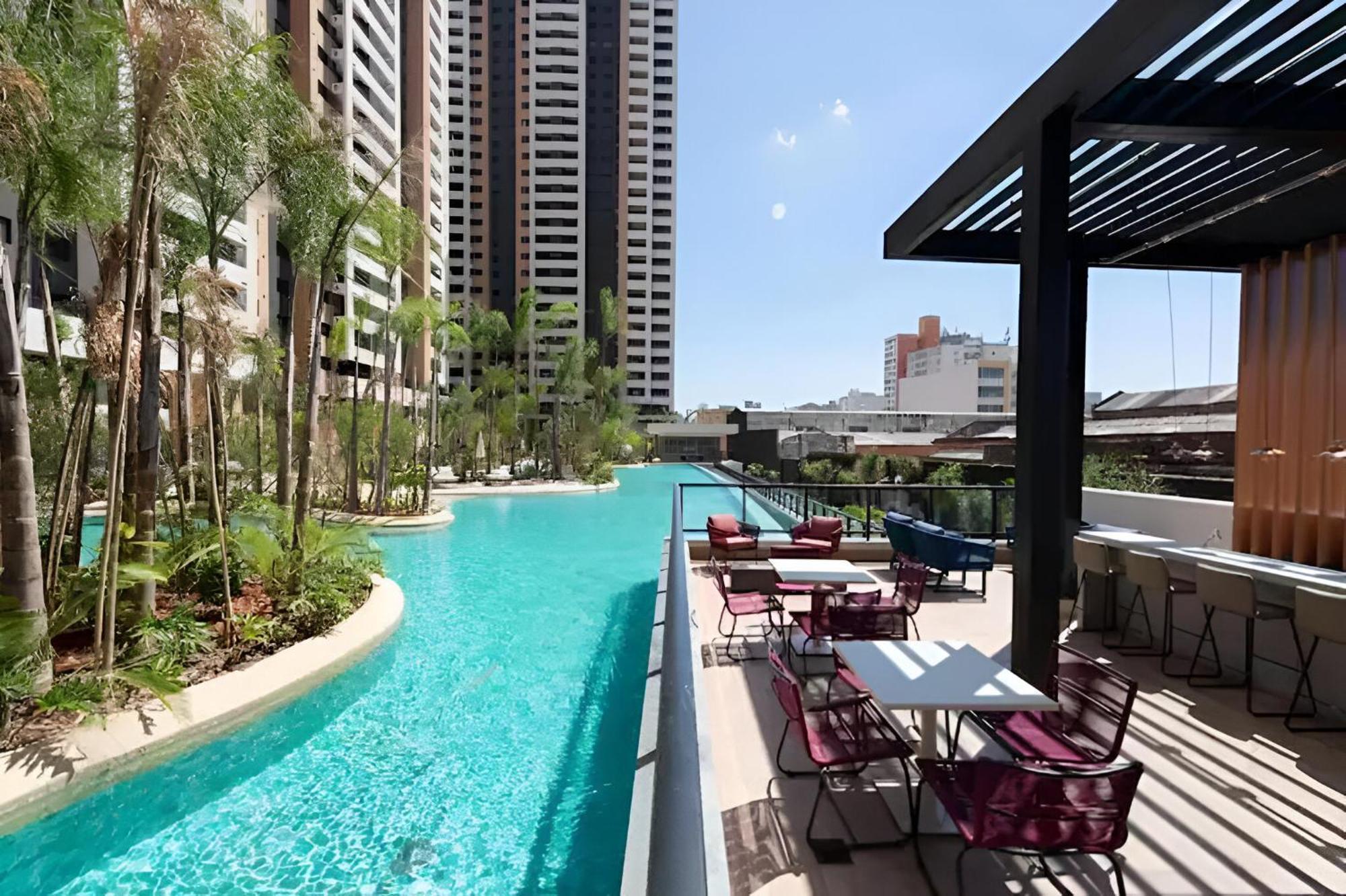 Apartamento Apto Garden - Com Piscina Borda Infinita Sp