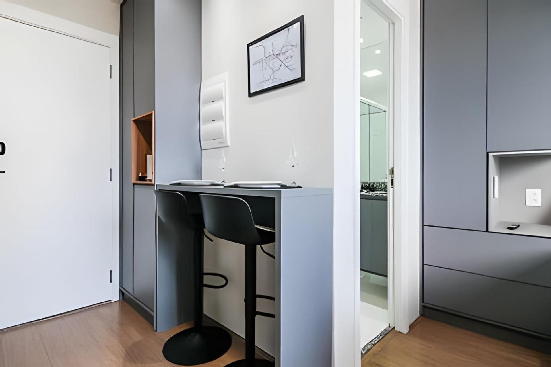 Apartamento Com Piscina No Bras - 2 Min A Pe Do Metro *