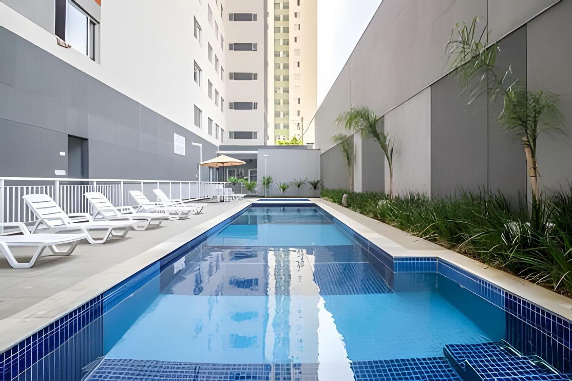 Apartamento Com Piscina No Bras - 2 Min A Pe Do Metro *