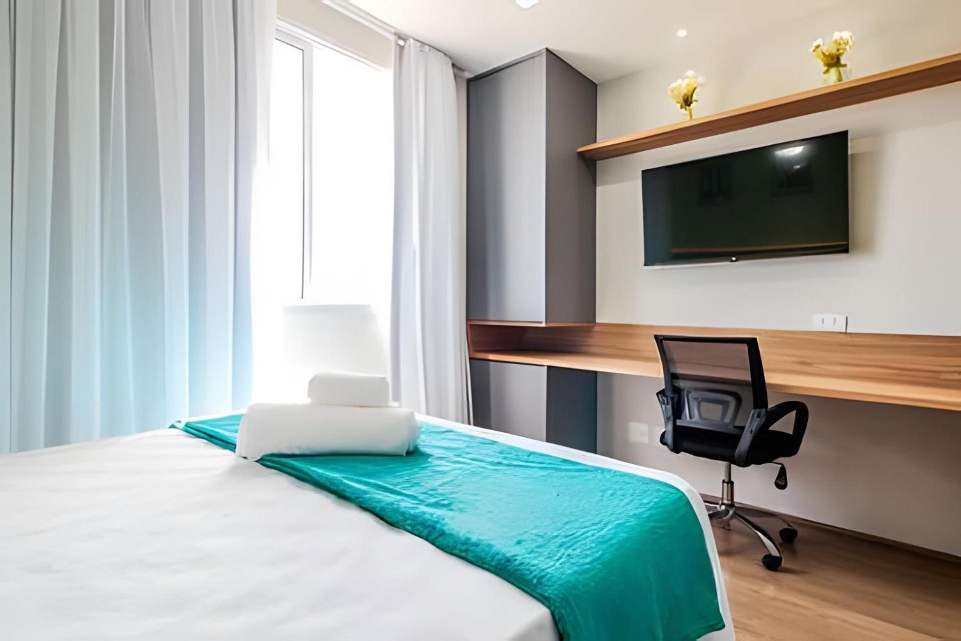 Com Piscina No Bras - 2 Min A Pe Do Metro Apartamento