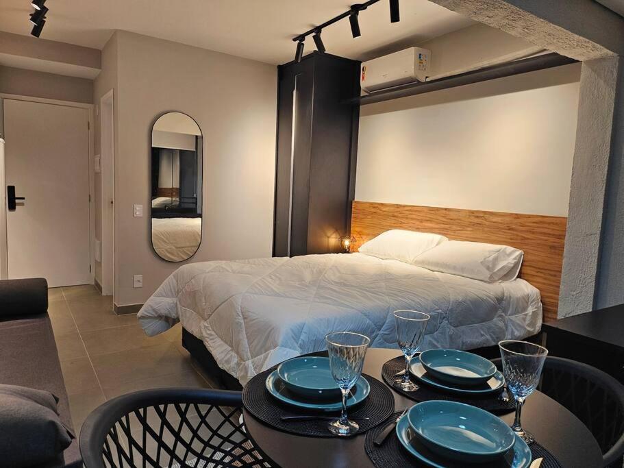 Studio Moderno E Aconchegante Para Ate 4 Pessoas * Sao Paulo