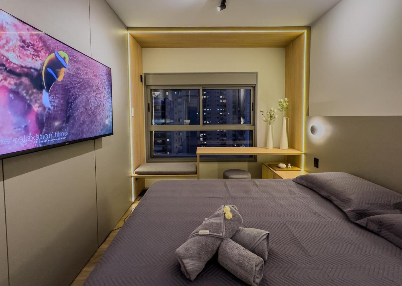 Apartamento New Brooklin 67m2 - 2 Quartos, Garagem, Rooftop - Aeroporto E Consulado *