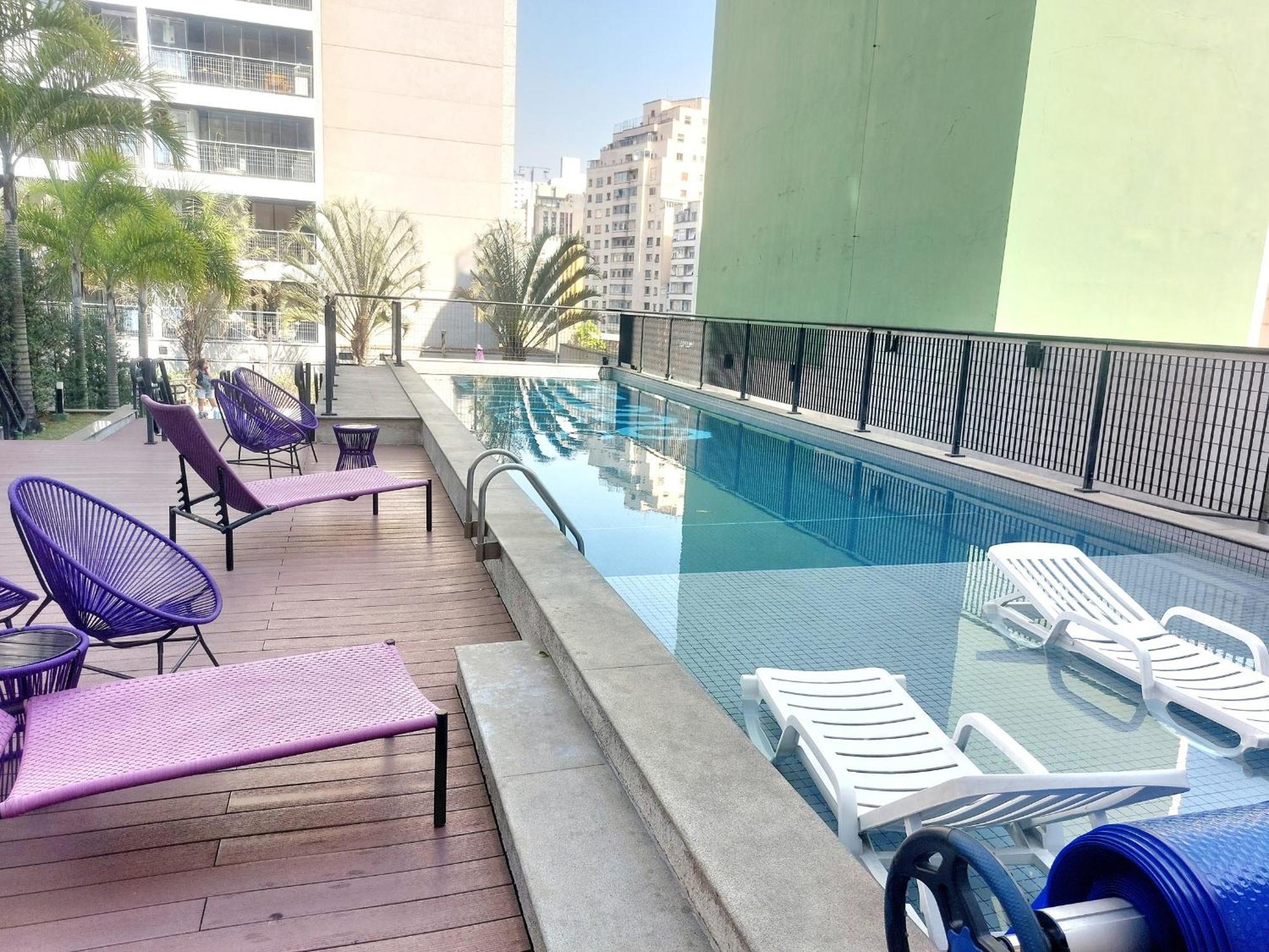 Tem Piscina Academia Sauna Squash Apartamento São Paulo