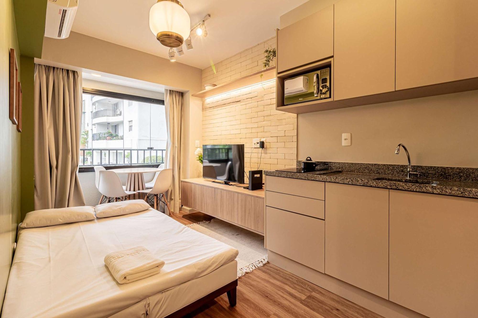 Bhomy Pinheiros - Proximo Ao Metro F Lima Riz106 Apartment *