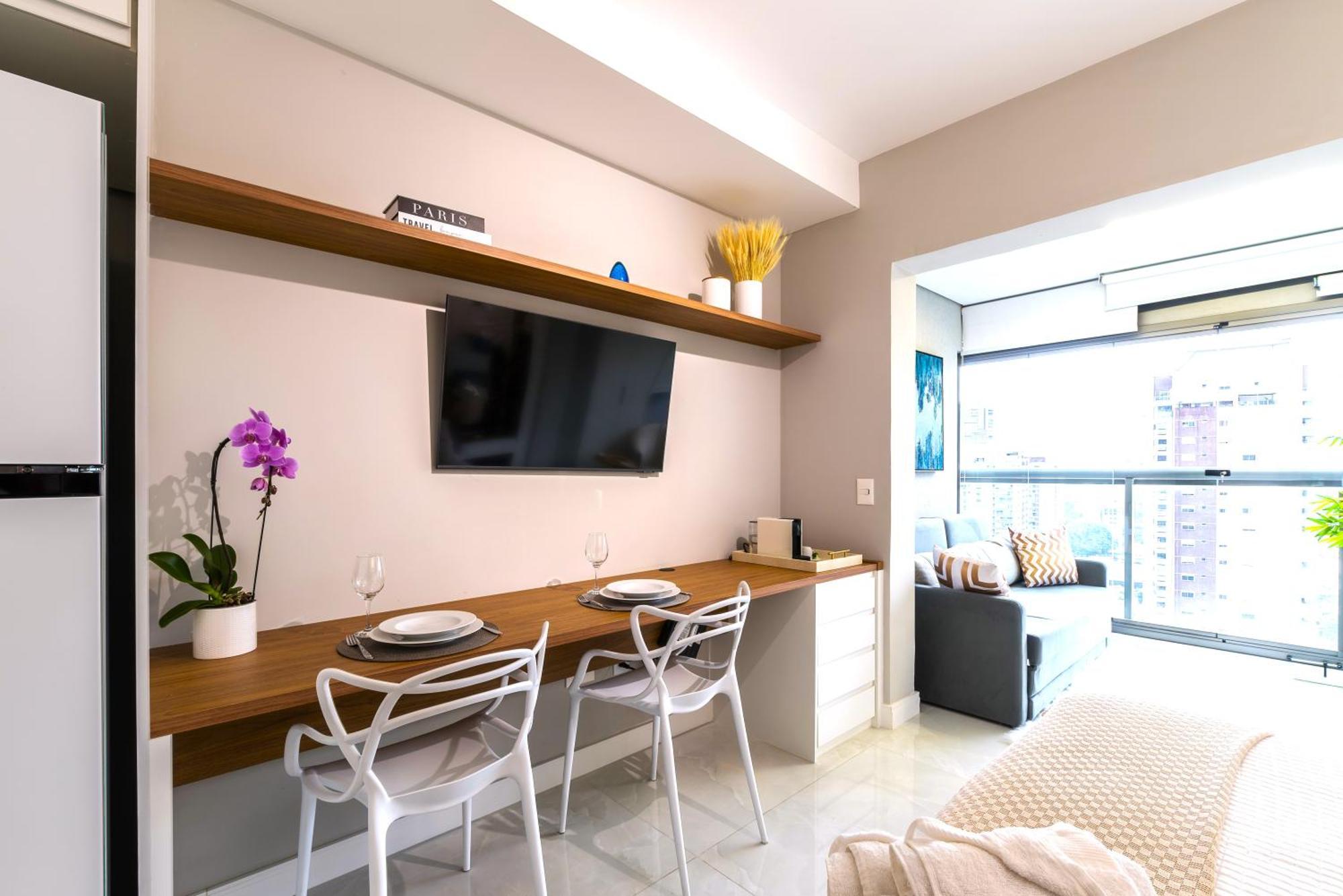 Apartamento Luxo Brooklin Air Charme Boho Com Vista Incrivel São Paulo